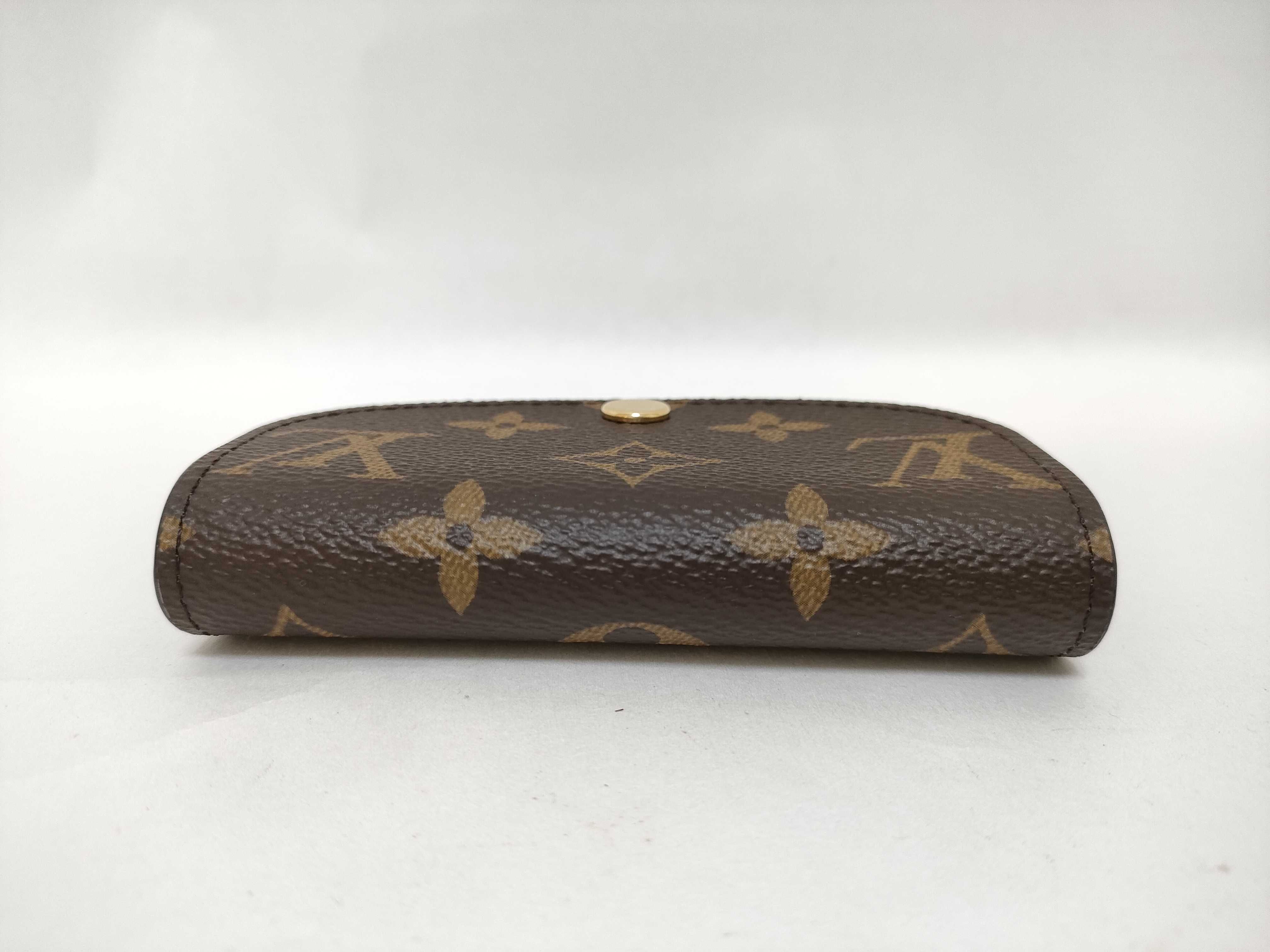 Monogram Louis Vuitton M41939 Monogram Portemonnaie Rosalie Coin Case Card Case Brown Coin Case — view 6