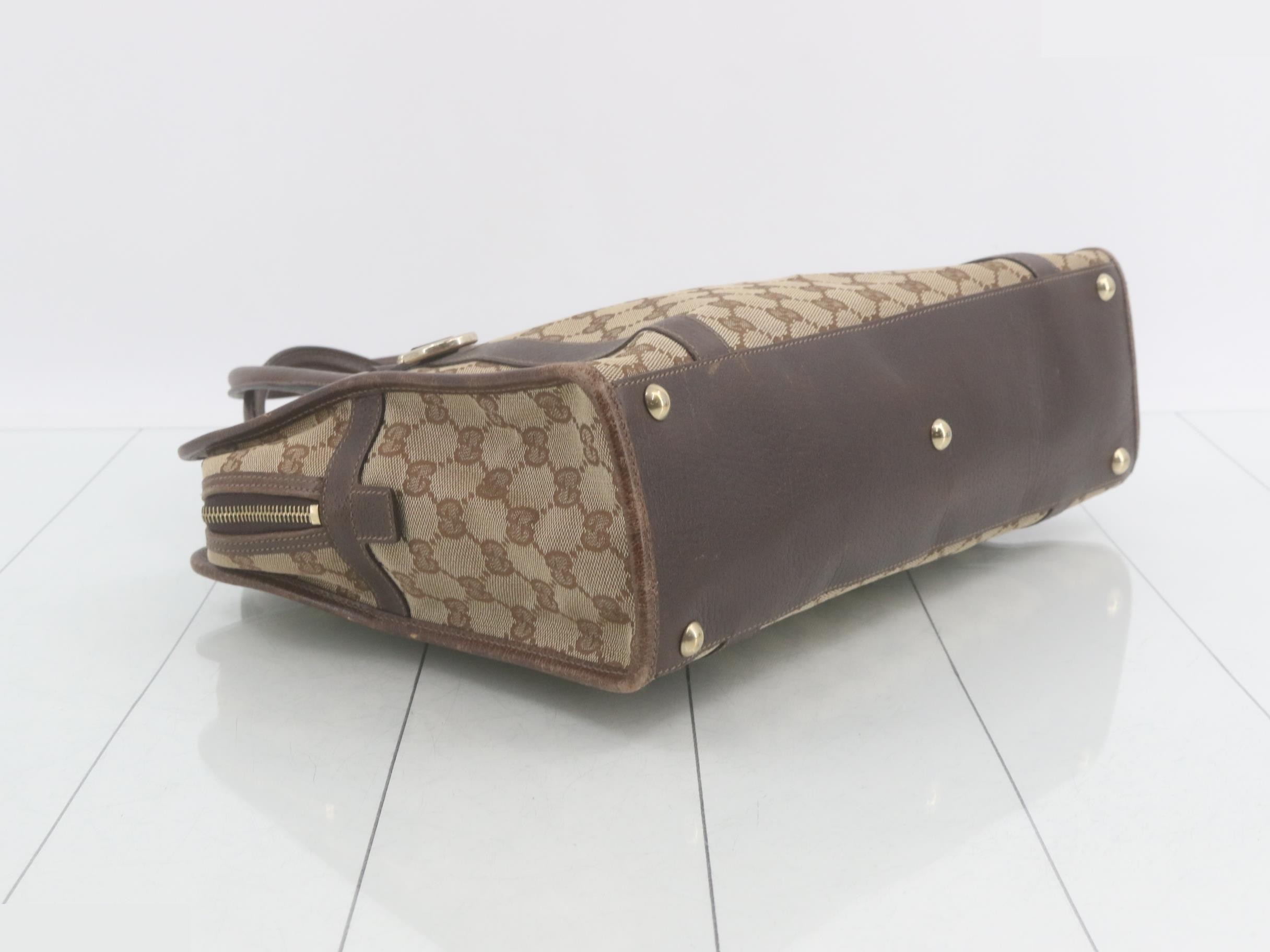 GG Canvas Handbag — view 5