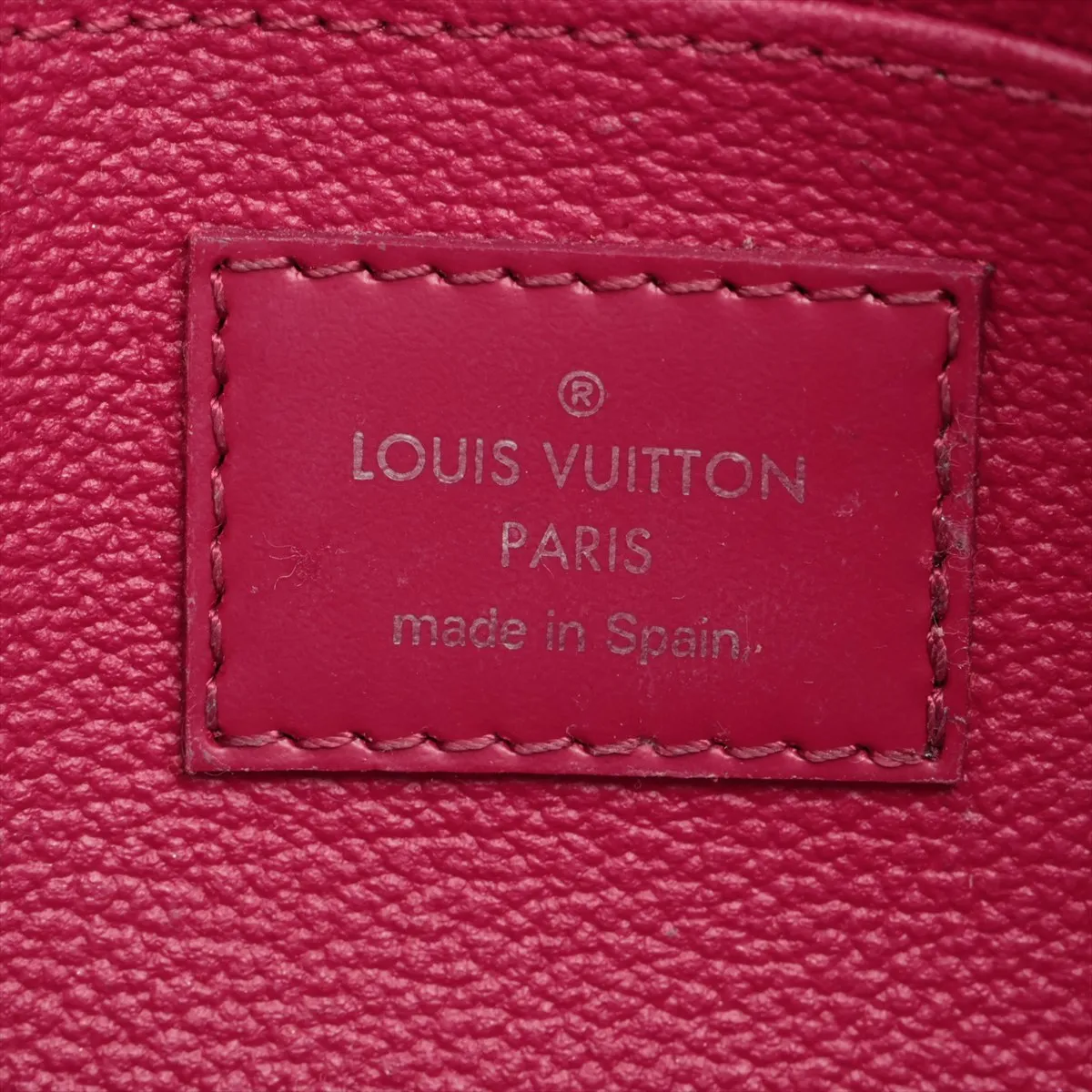 Epi Pochette Cosmetic M40641 CA1102 Fuchsia Pouch — view 5