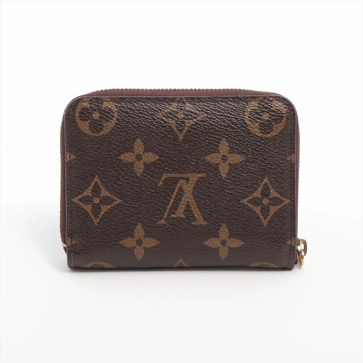 Monogram Zippy Coin Purse M60067 SN0152 Brown Coin Purse — view 2