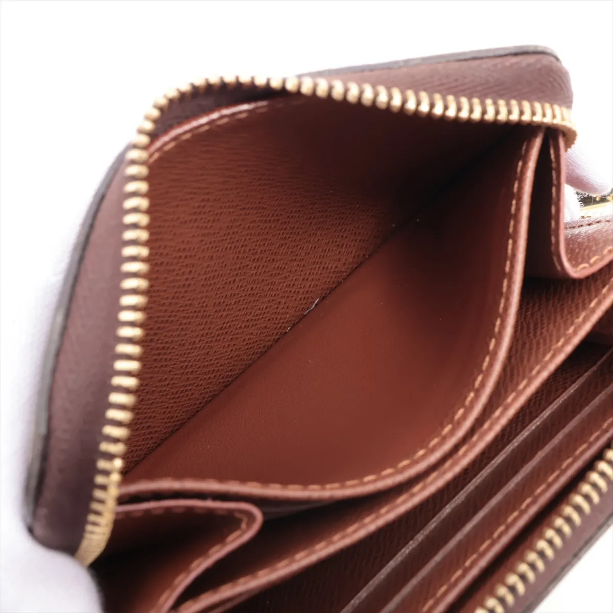 Monogram Zippy Coin Purse M60067 SN0152 Brown Coin Purse — view 4
