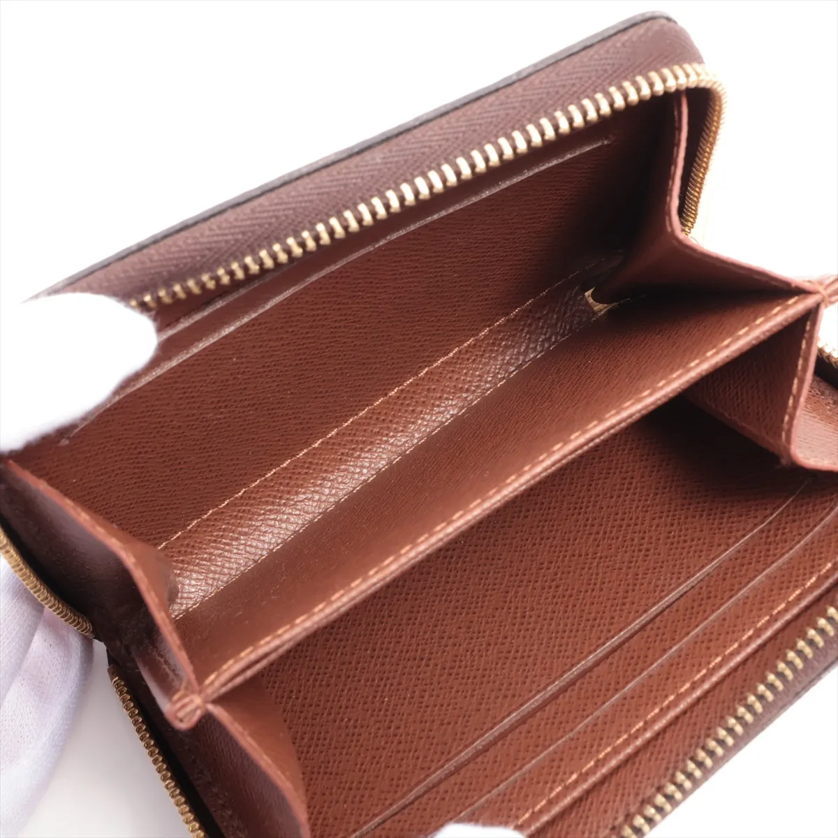 Monogram Zippy Coin Purse M60067 SN0152 Brown Coin Purse — view 5