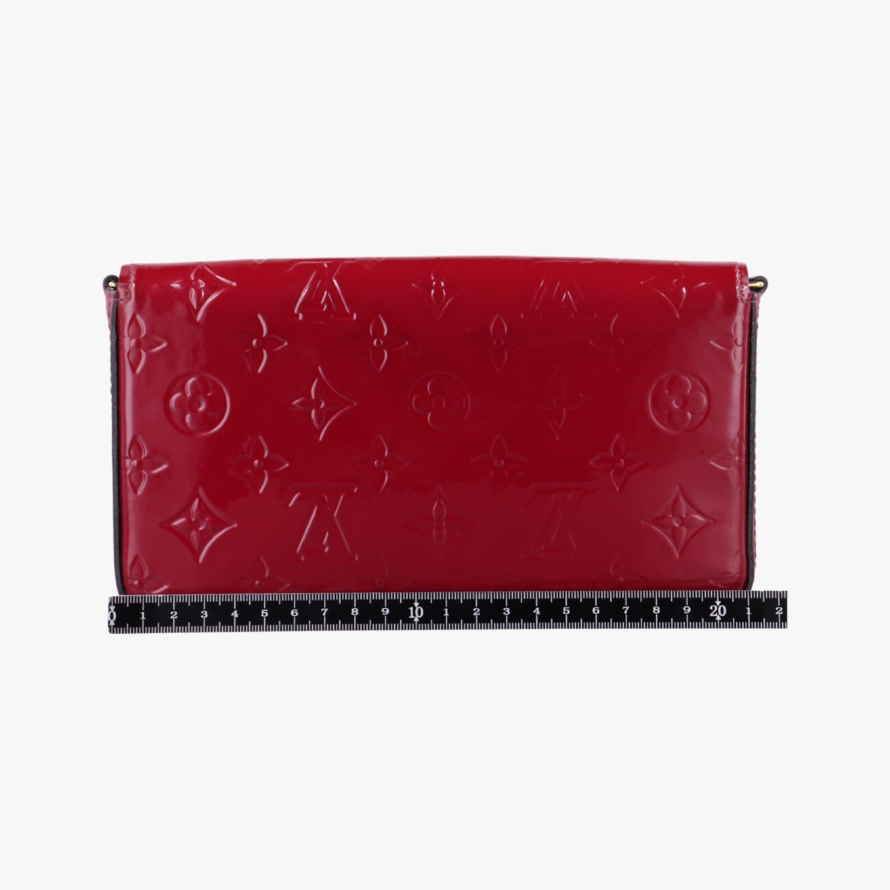 Pochette Felicie Cerise Vernis M61293 MI4136 Shoulder Bag — view 2
