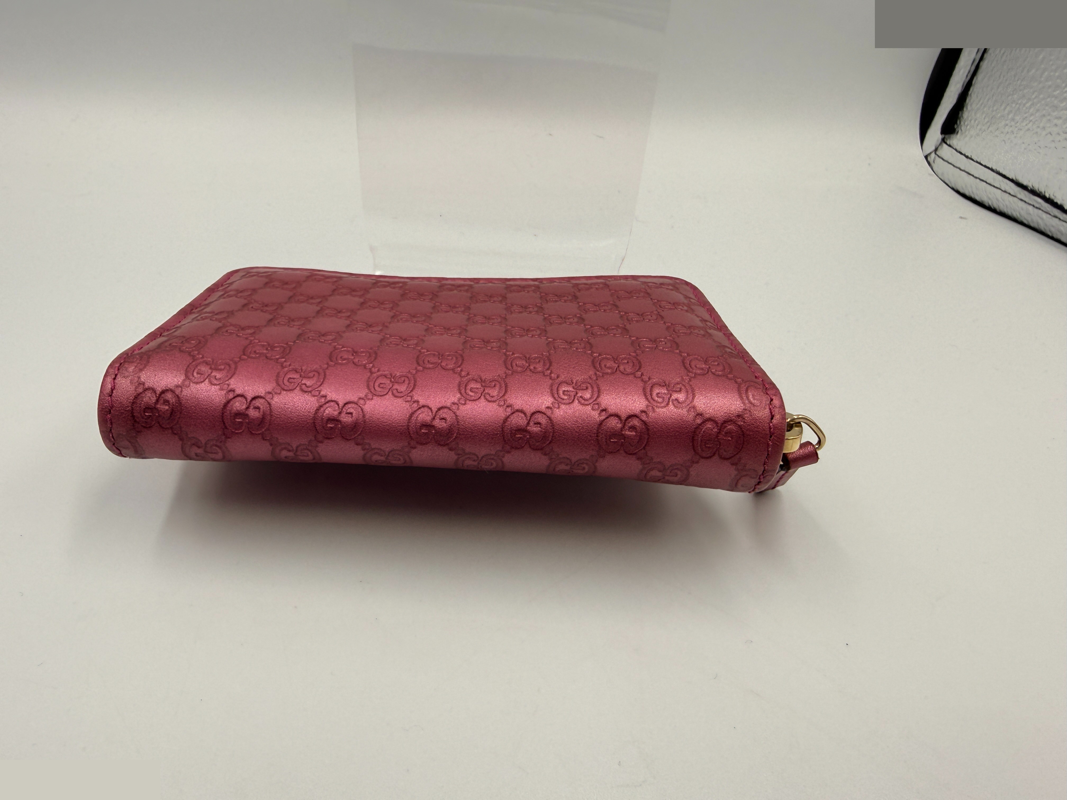 Guccissima (bag), notebook cover, card case, etc. - Pink — view 4