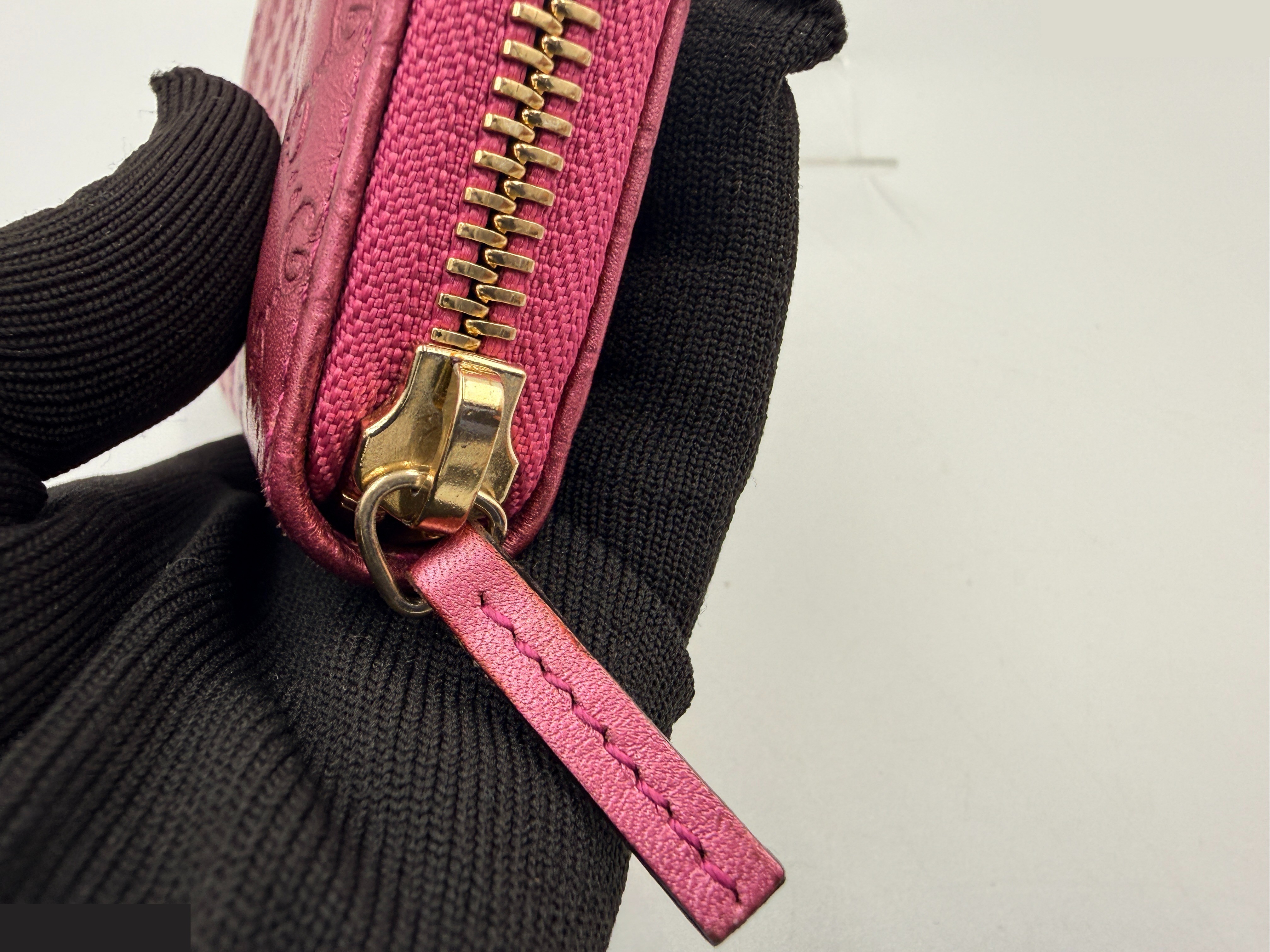 Guccissima (bag), notebook cover, card case, etc. - Pink — view 6