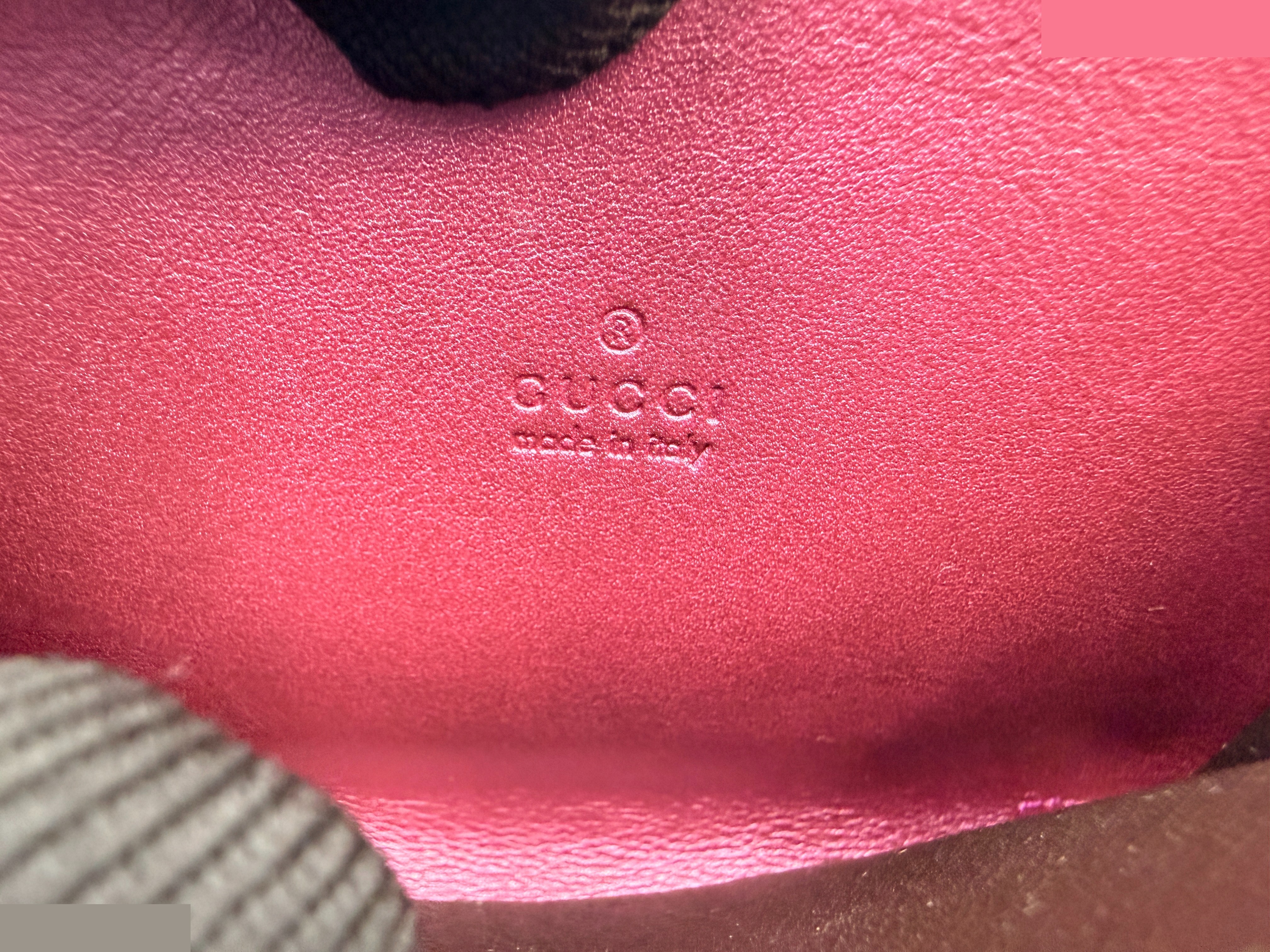 Guccissima (bag), notebook cover, card case, etc. - Pink — view 8
