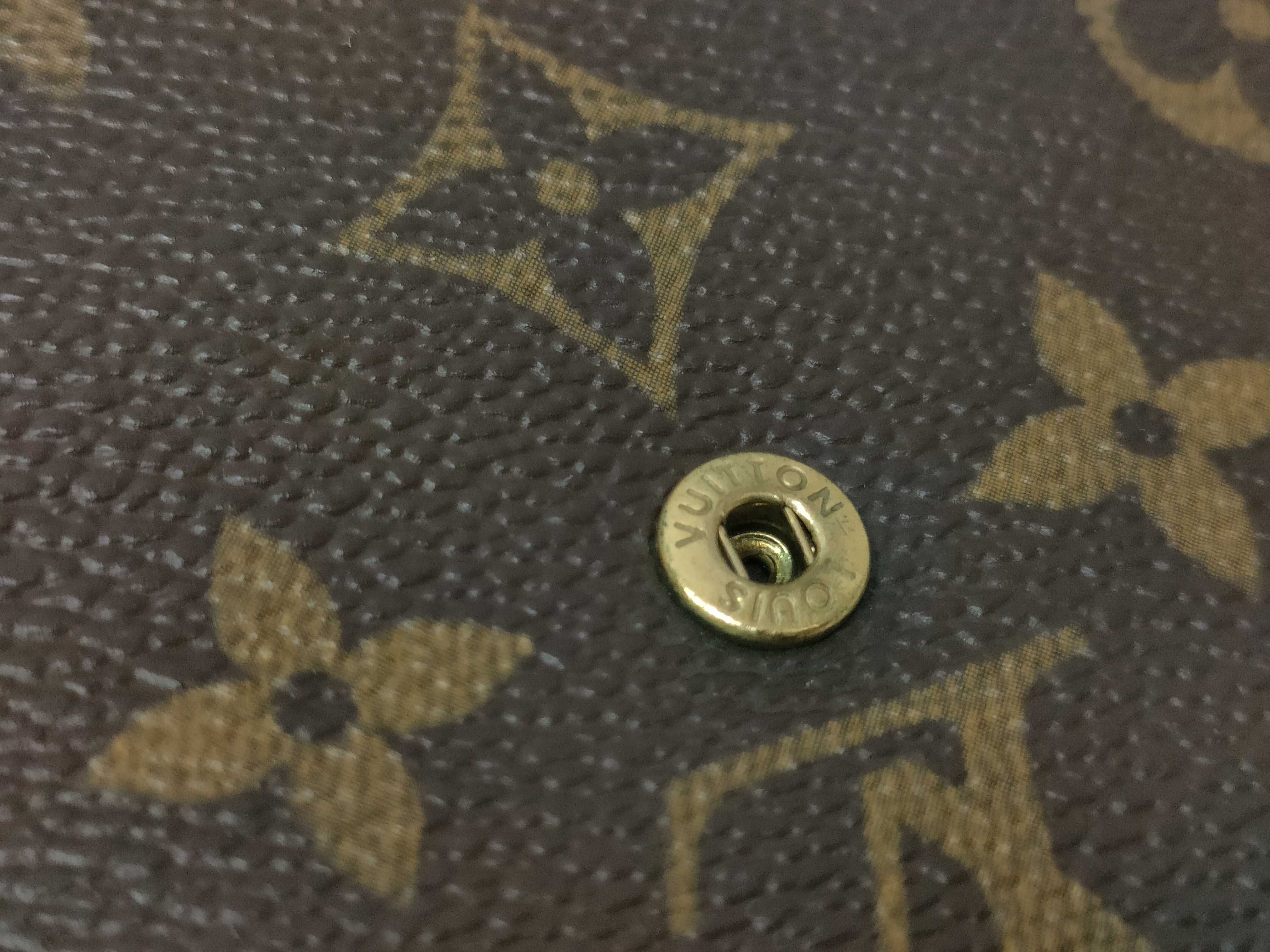 Monogram Double Snap Folding Wallet — view 7