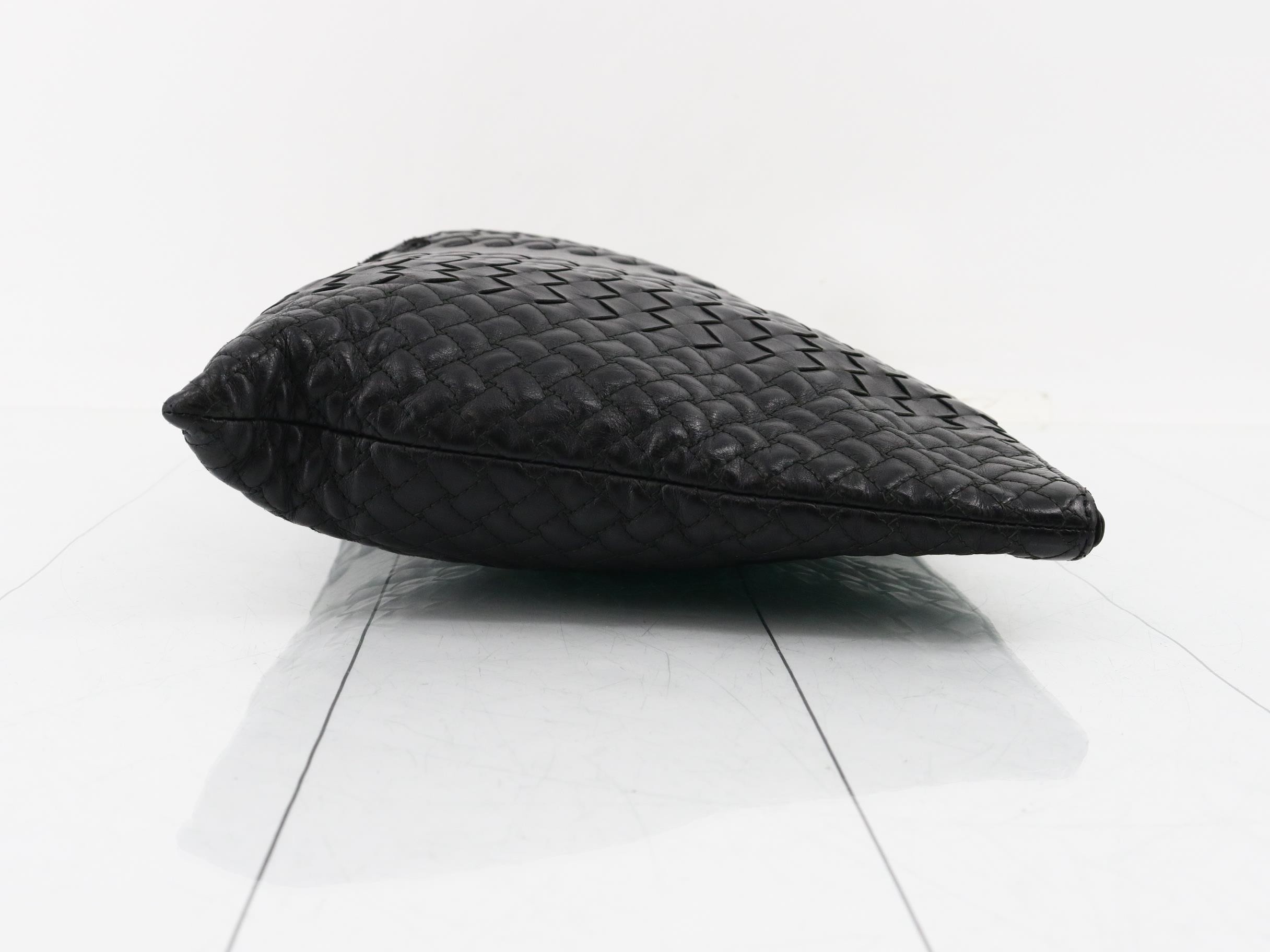 Intrecciato Leather Second Bag — view 3