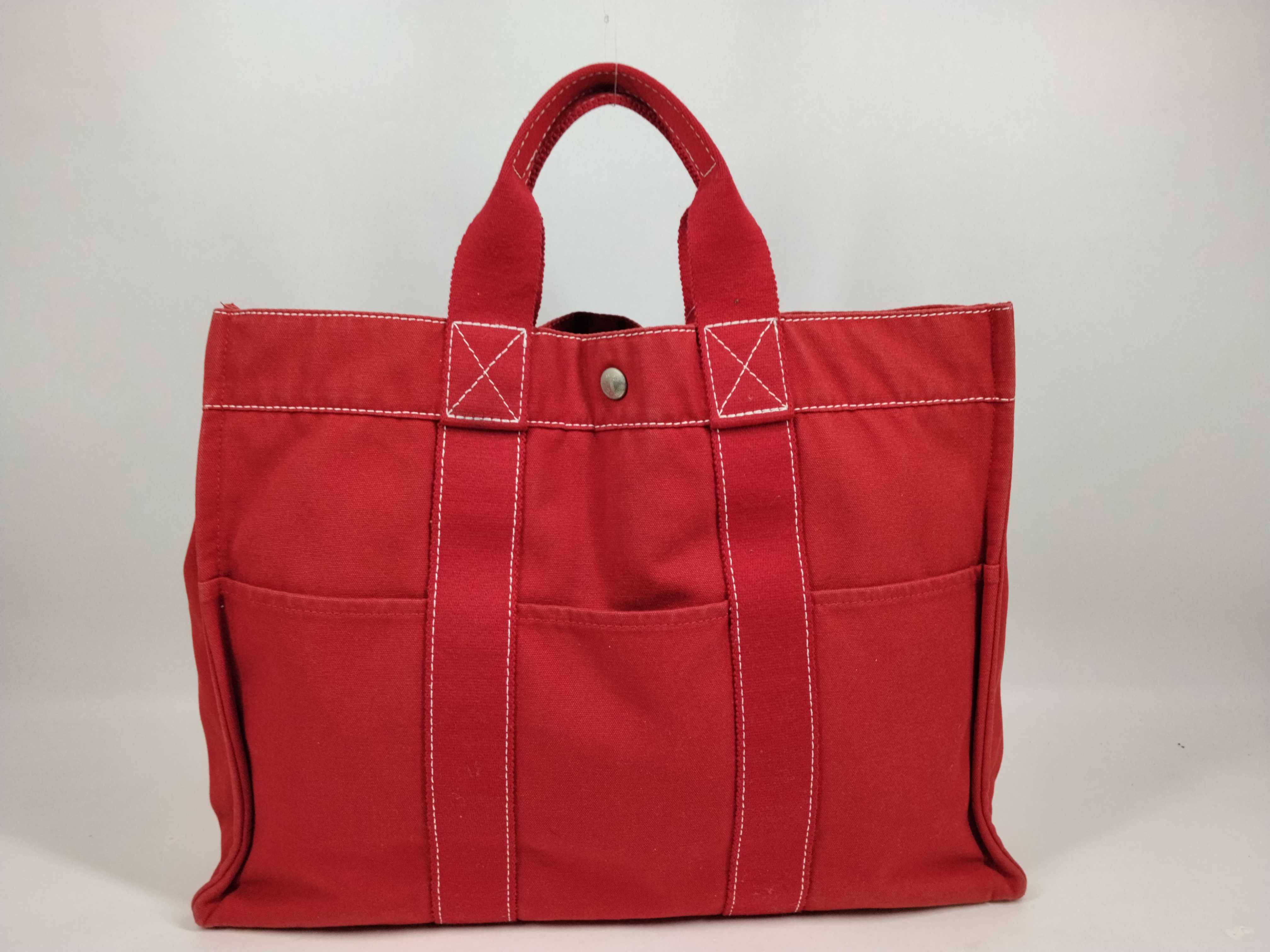 Deauville MM/Red Handbag