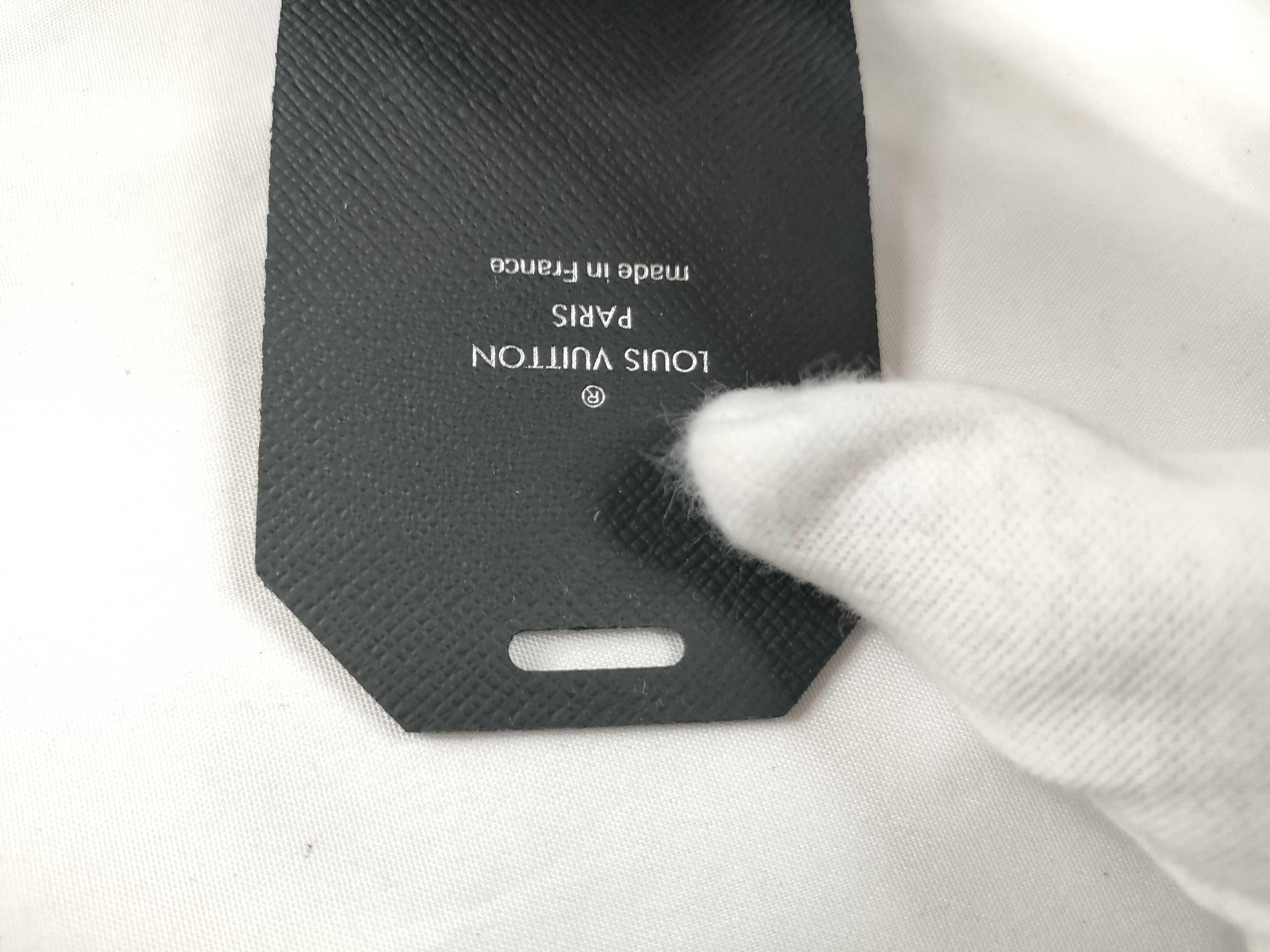 Name Tag, Epi Leather, Black, Dust Bag, and Other Accessories — view 11