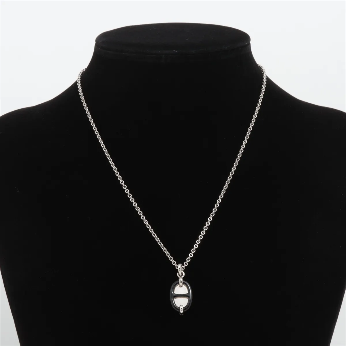 Pendant Mini Maillon PM ST0264 Necklace GP Silver — view 5