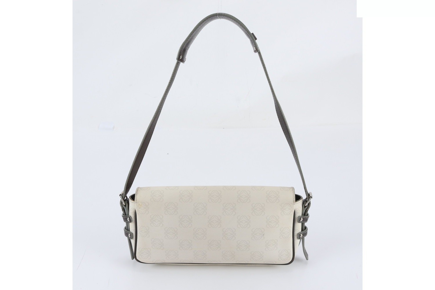 Anagram Repeat Leather Shoulder Bag — view 3