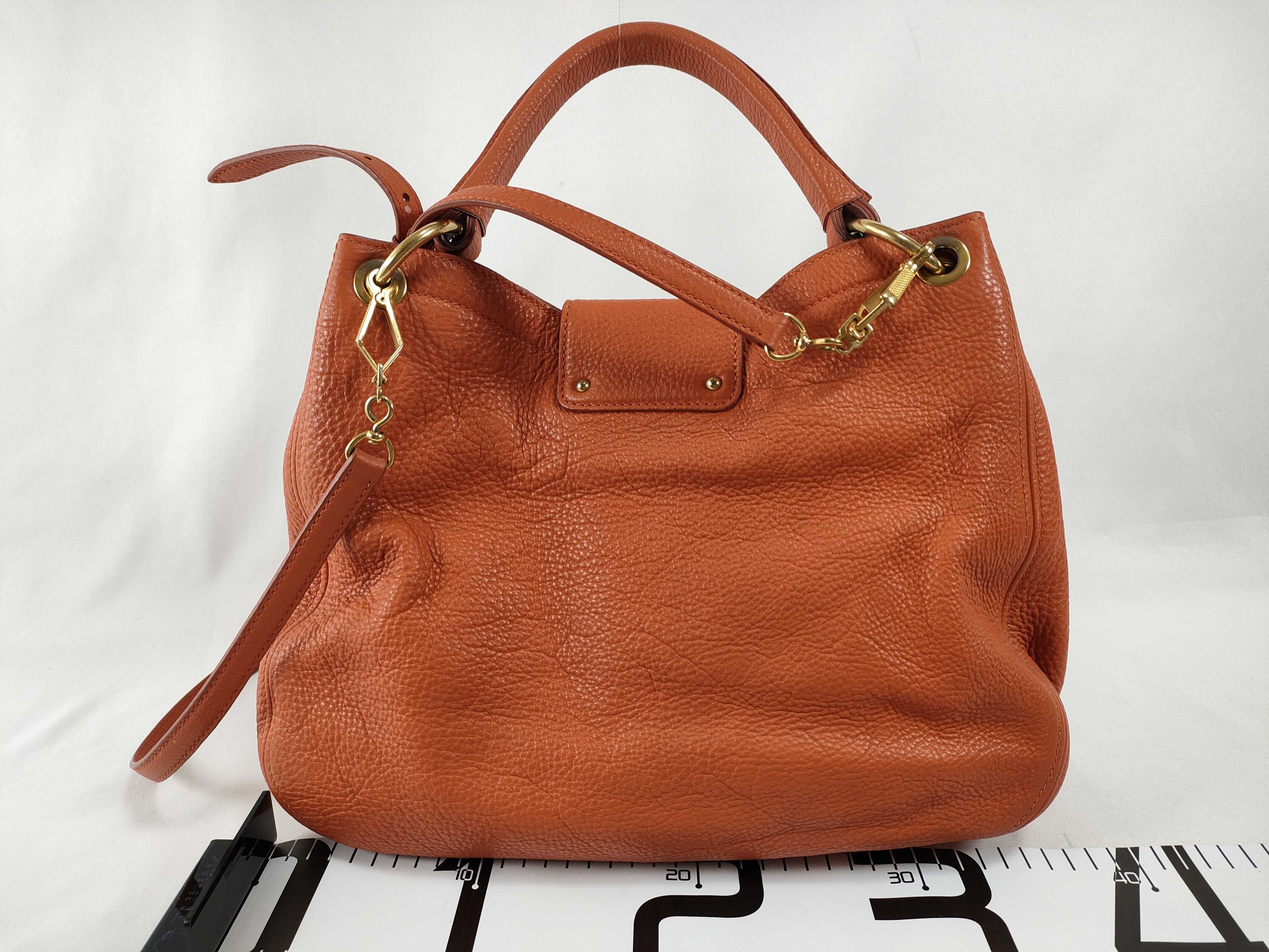 Leather Hobo Shoulder Bag (2-Way Shoulder Bag) — view 2