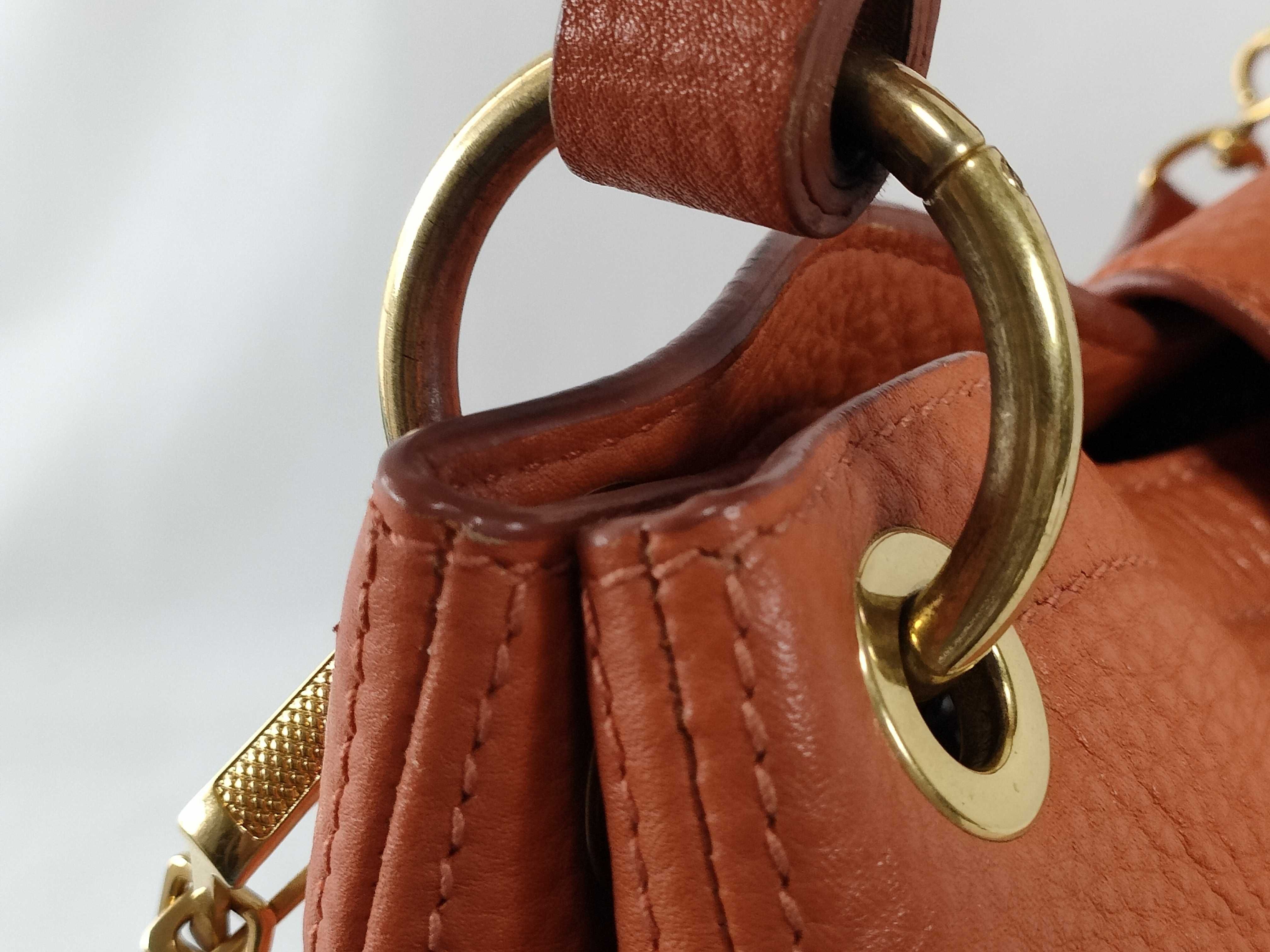 Leather Hobo Shoulder Bag (2-Way Shoulder Bag) — view 15