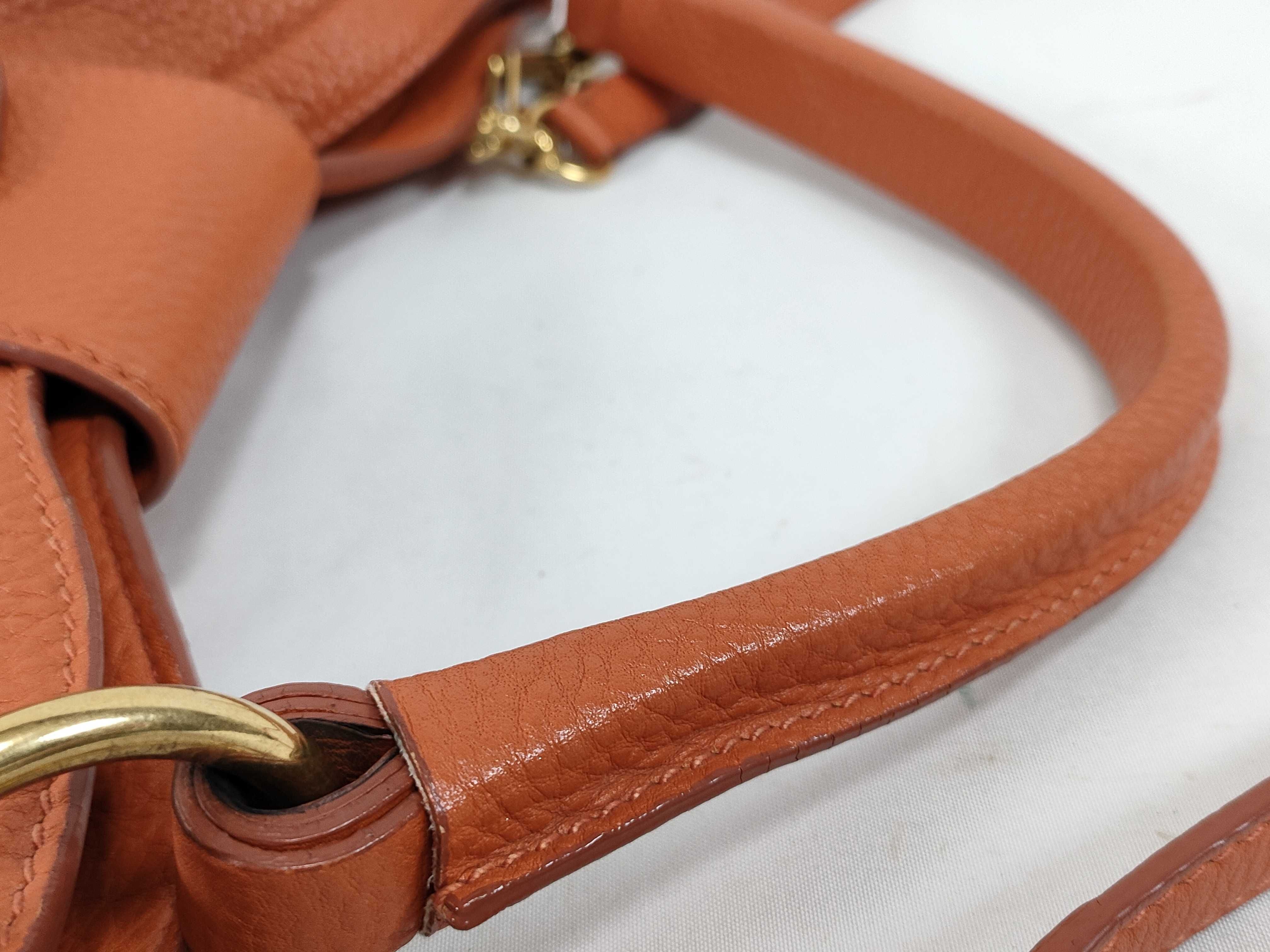 Leather Hobo Shoulder Bag (2-Way Shoulder Bag) — view 3