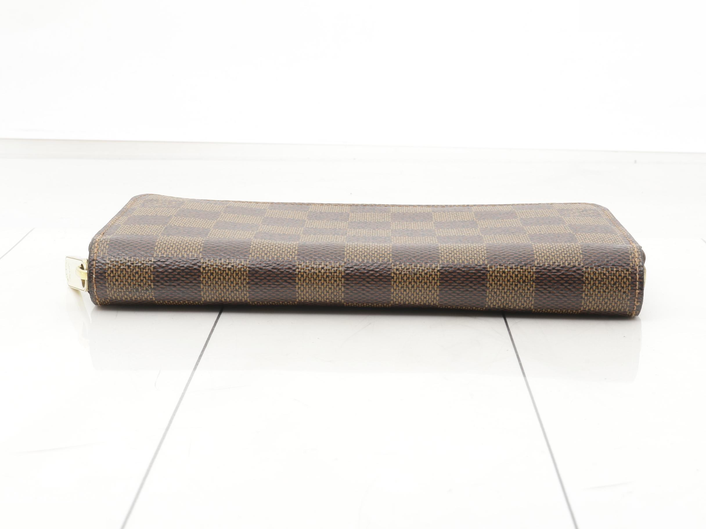 Zippy Wallet Rose Ballerine Damier — view 3