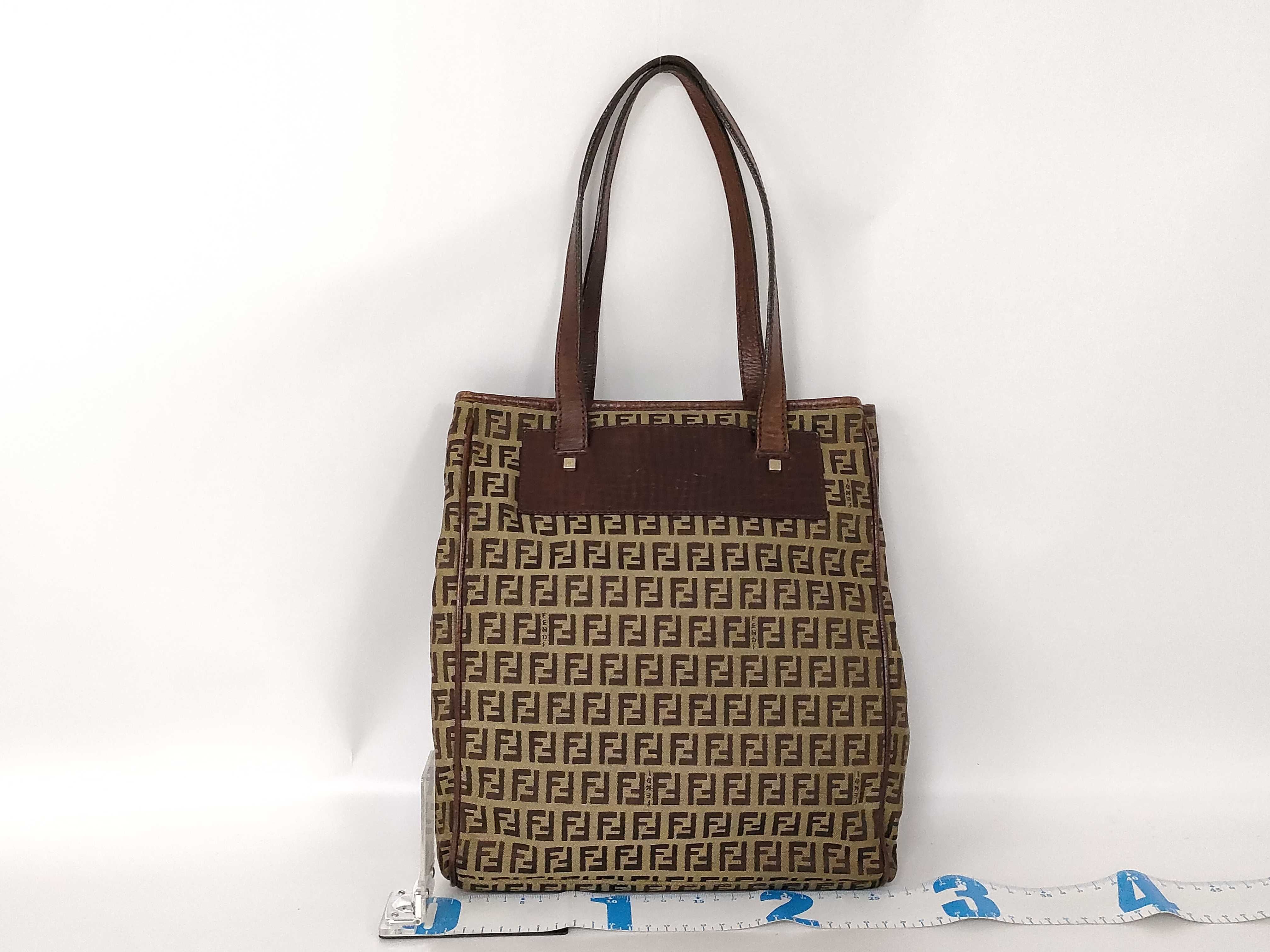 Zucca pattern FF hardware Zucchino handbag — view 2