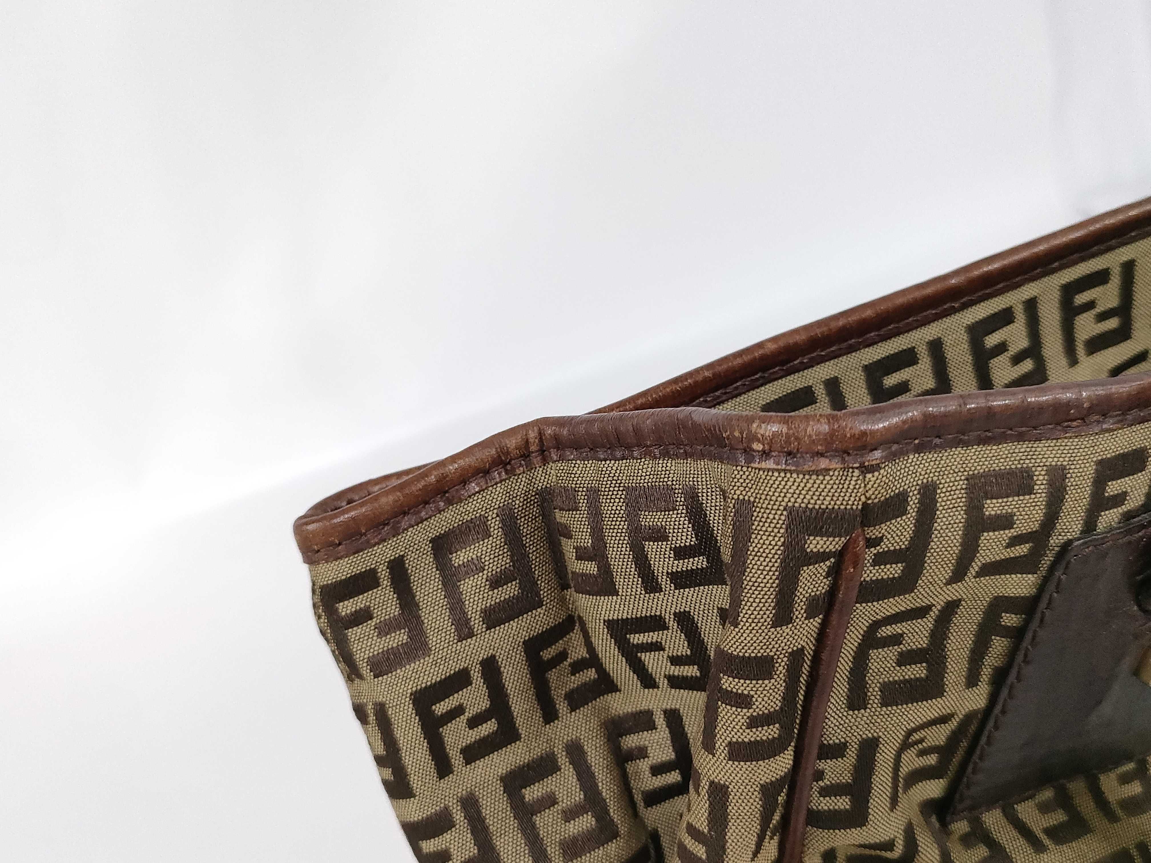 Zucca pattern FF hardware Zucchino handbag — view 13