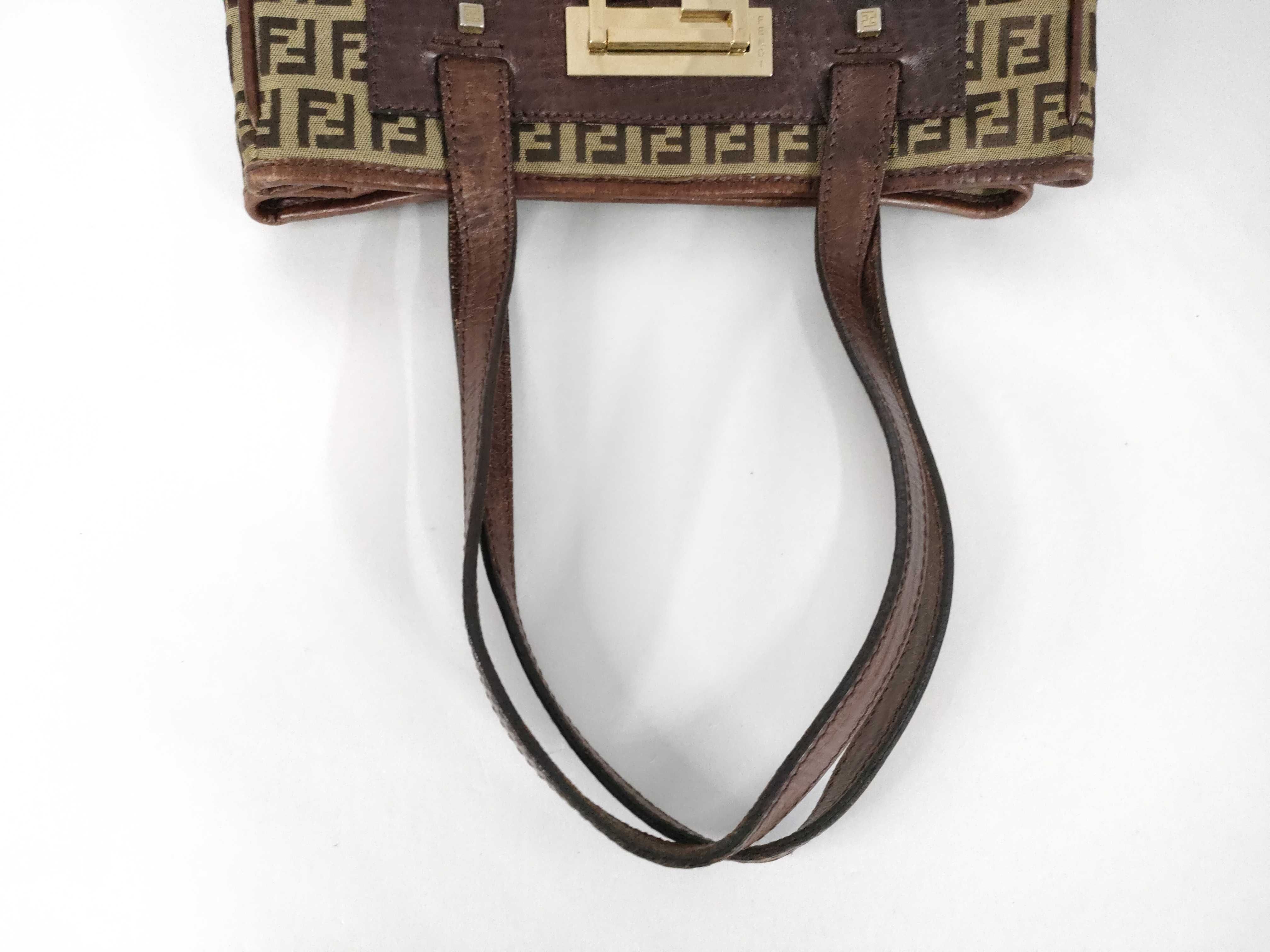 Zucca pattern FF hardware Zucchino handbag — view 3