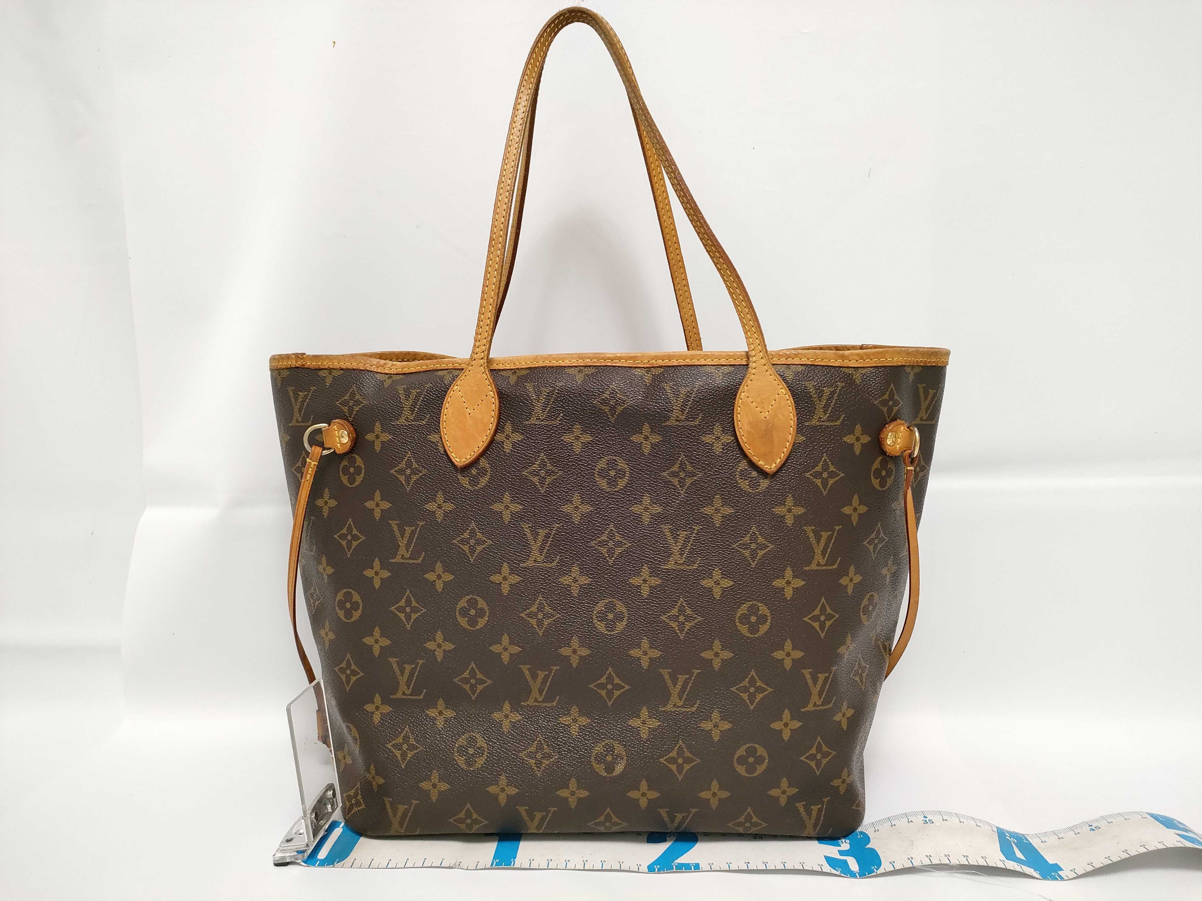 Monogram Neverfull MM M40156 AR4007 Brown Handbag — view 2