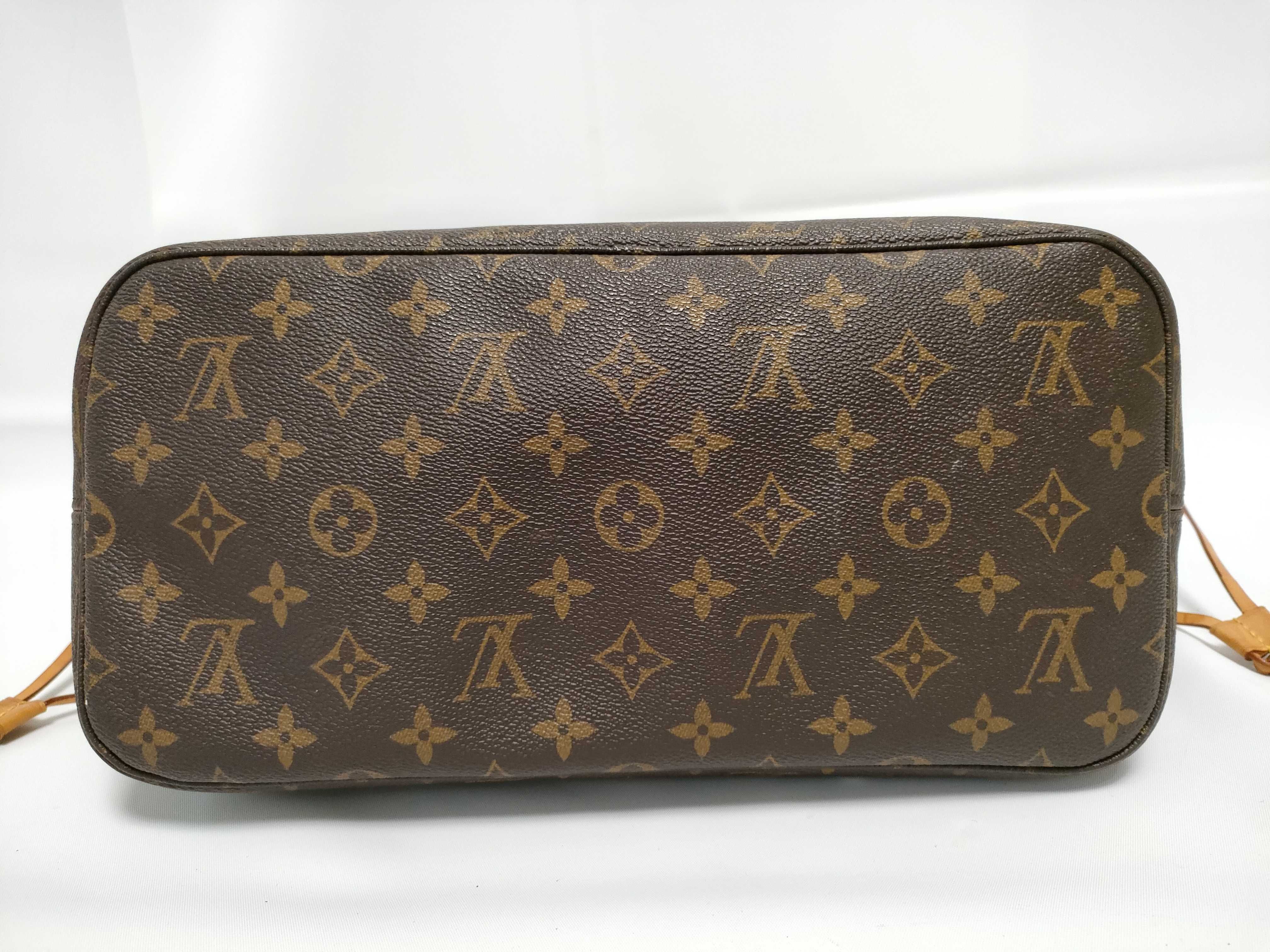 Monogram Neverfull MM M40156 AR4007 Brown Handbag — view 3
