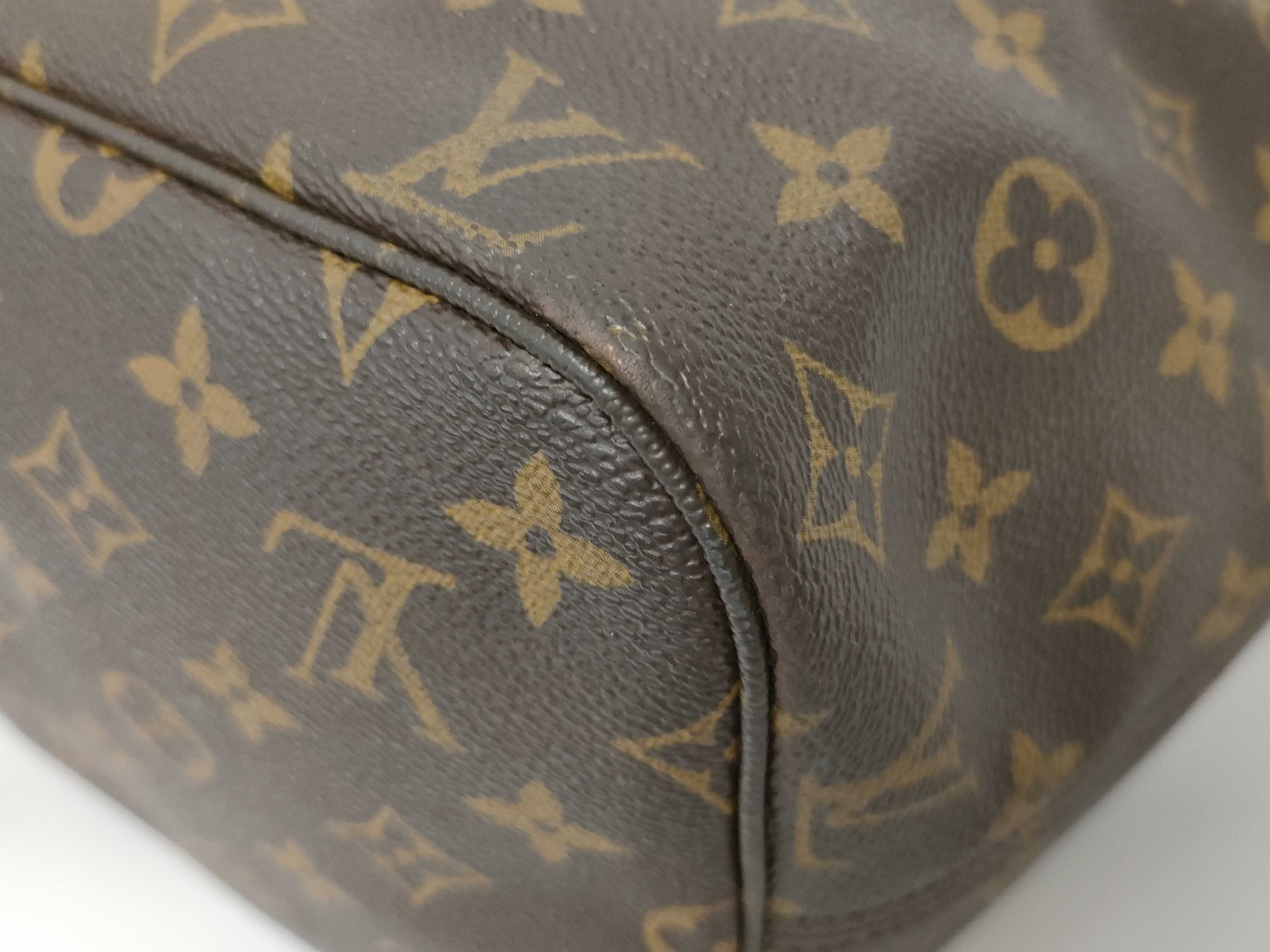 Monogram Neverfull MM M40156 AR4007 Brown Handbag — view 4