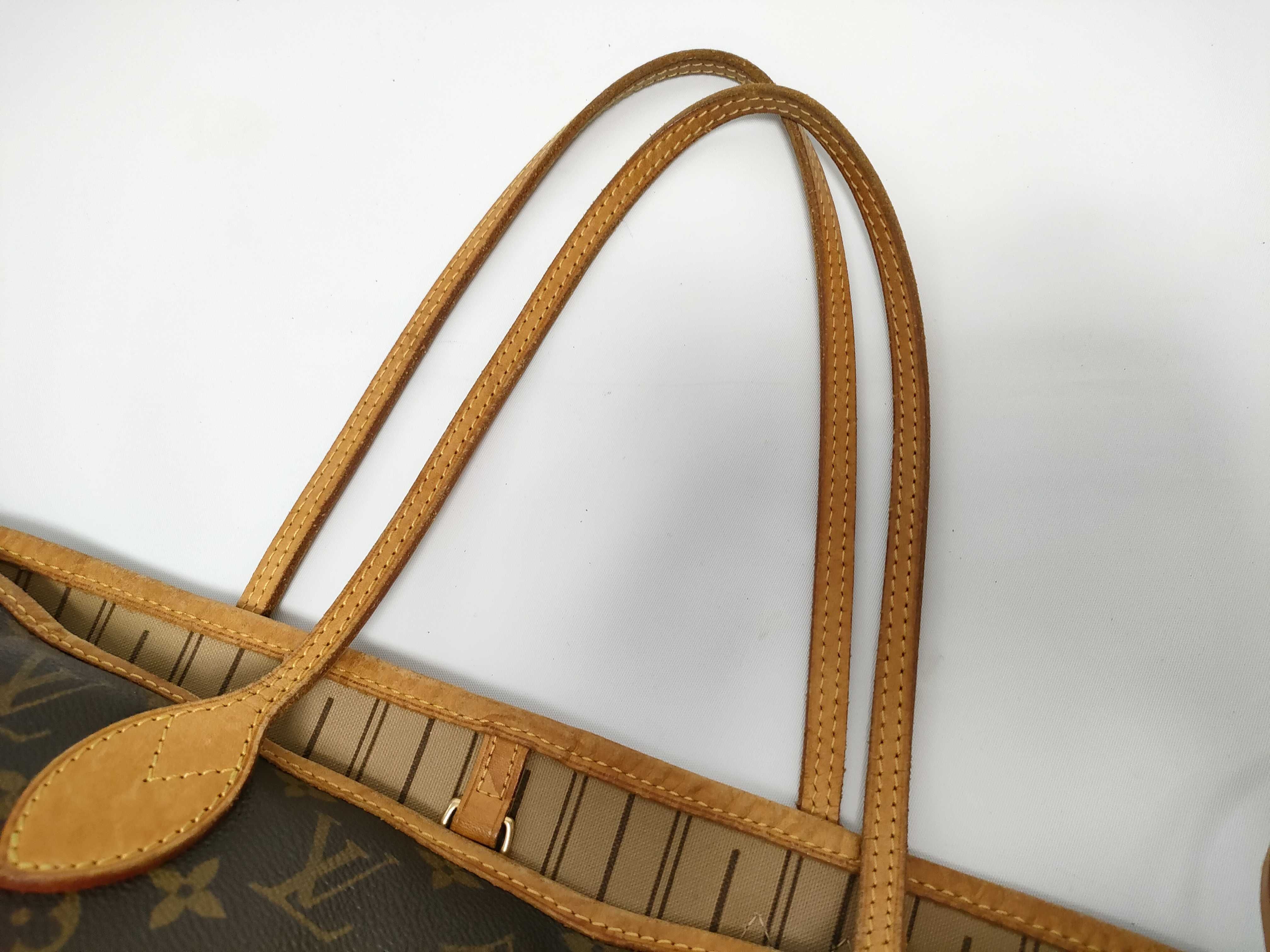 Monogram Neverfull MM M40156 AR4007 Brown Handbag — view 5