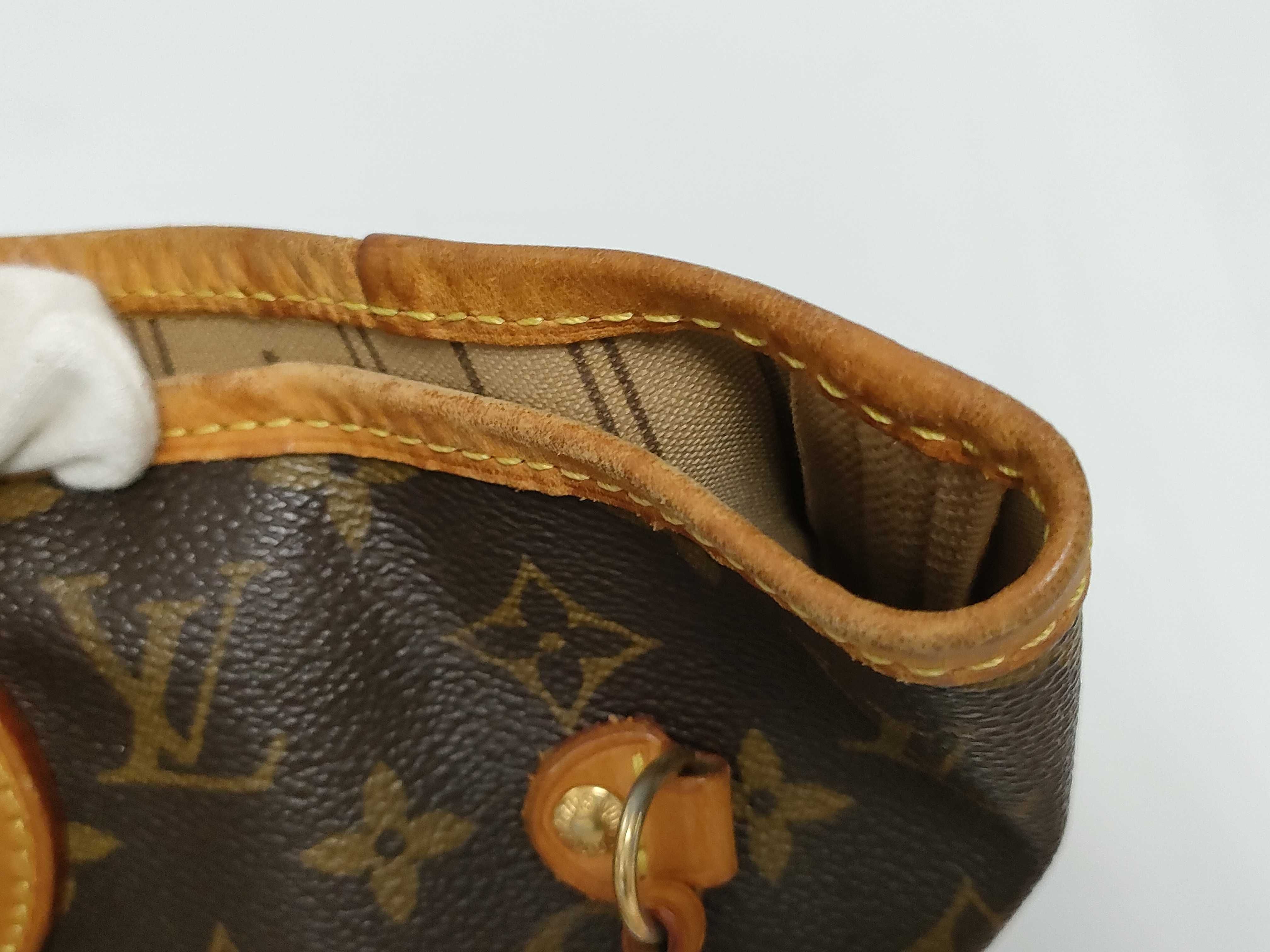 Monogram Neverfull MM M40156 AR4007 Brown Handbag — view 8