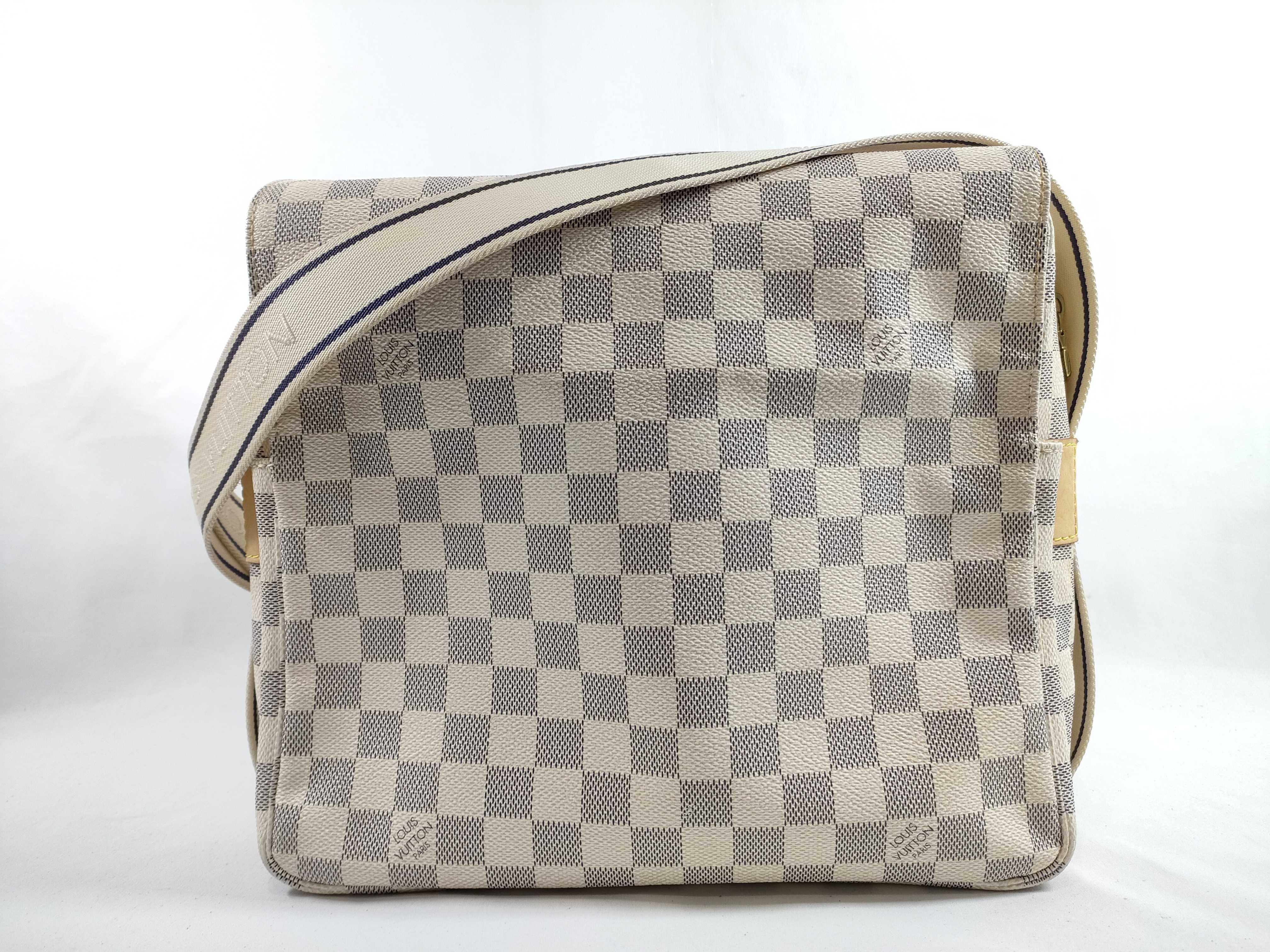 Damier Azur N51189 Naviglio Shoulder Bag
