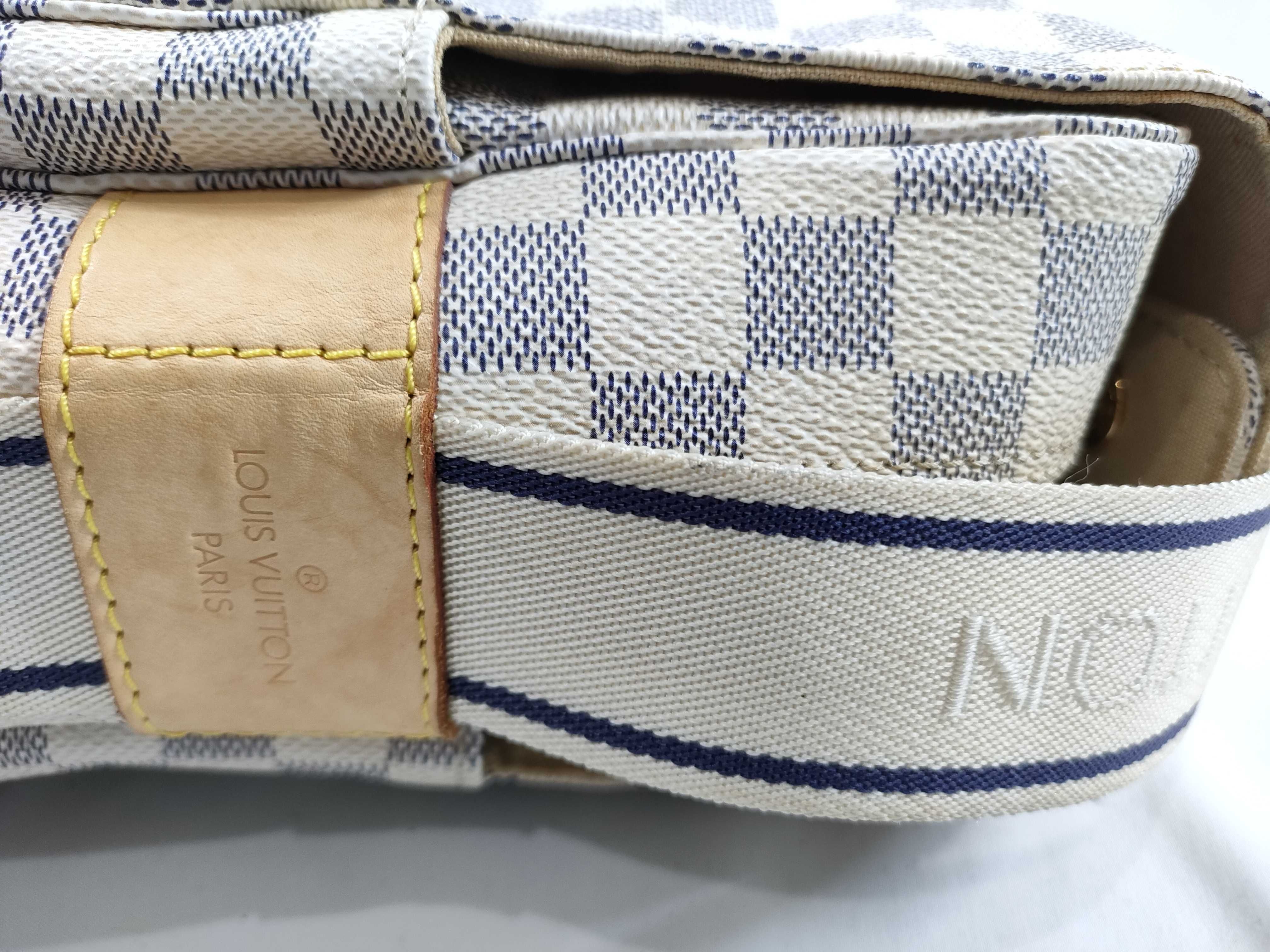 Damier Azur N51189 Naviglio Shoulder Bag — view 5