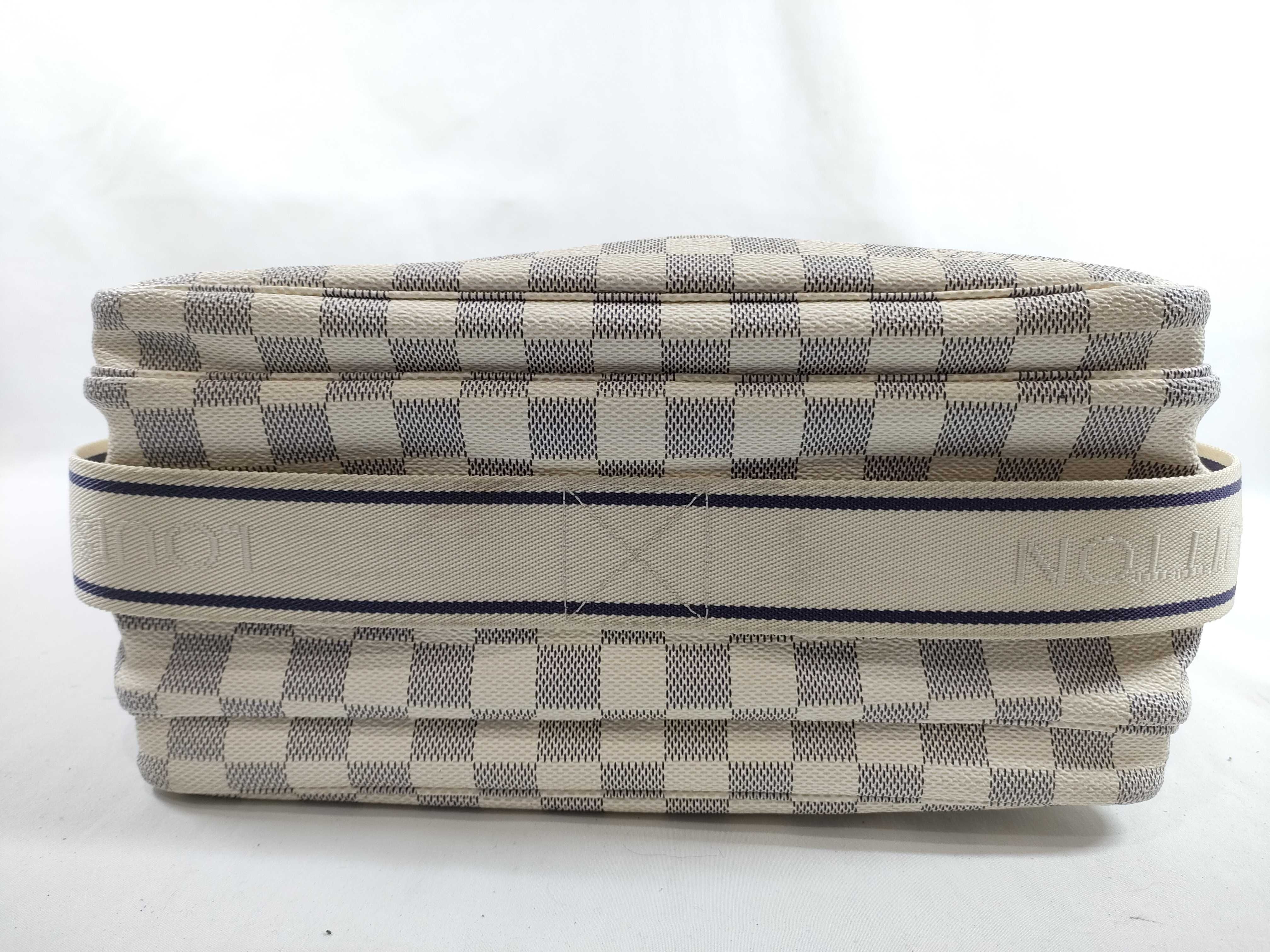 Damier Azur N51189 Naviglio Shoulder Bag — view 7