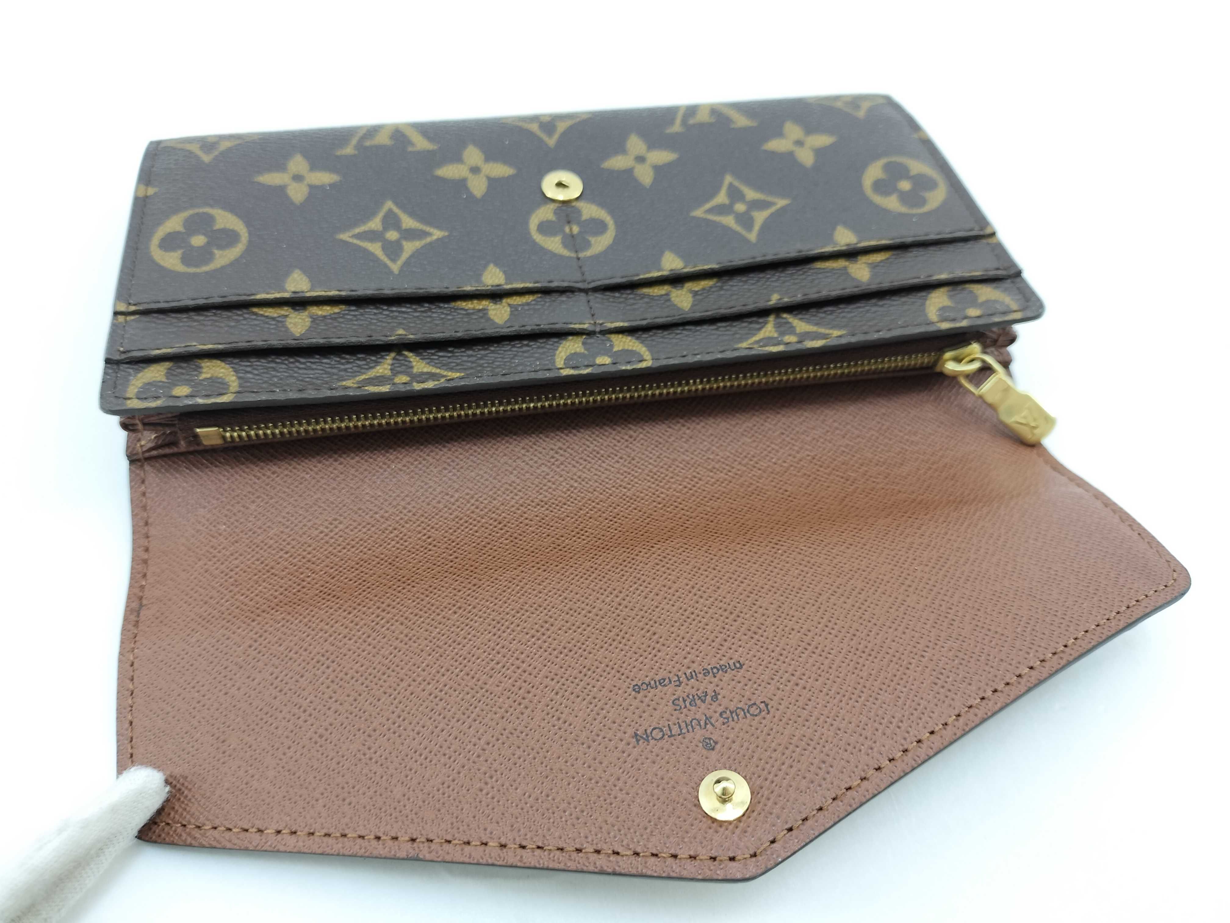 Monogram Portefeuille Sarah Wallet — view 9