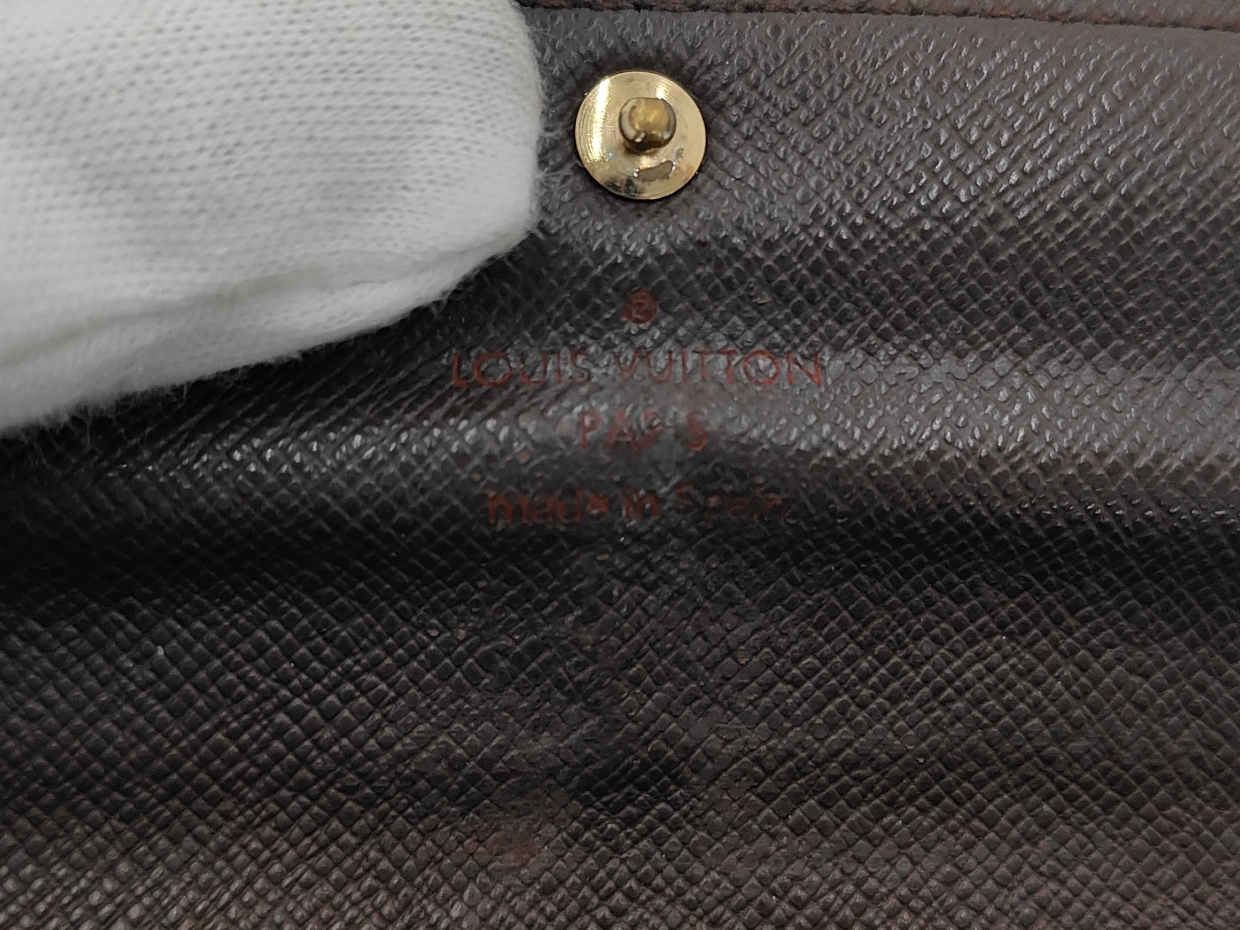 Damier Louis Vuitton Damier Portefeuille Sarah CA1068 Wallet — view 6