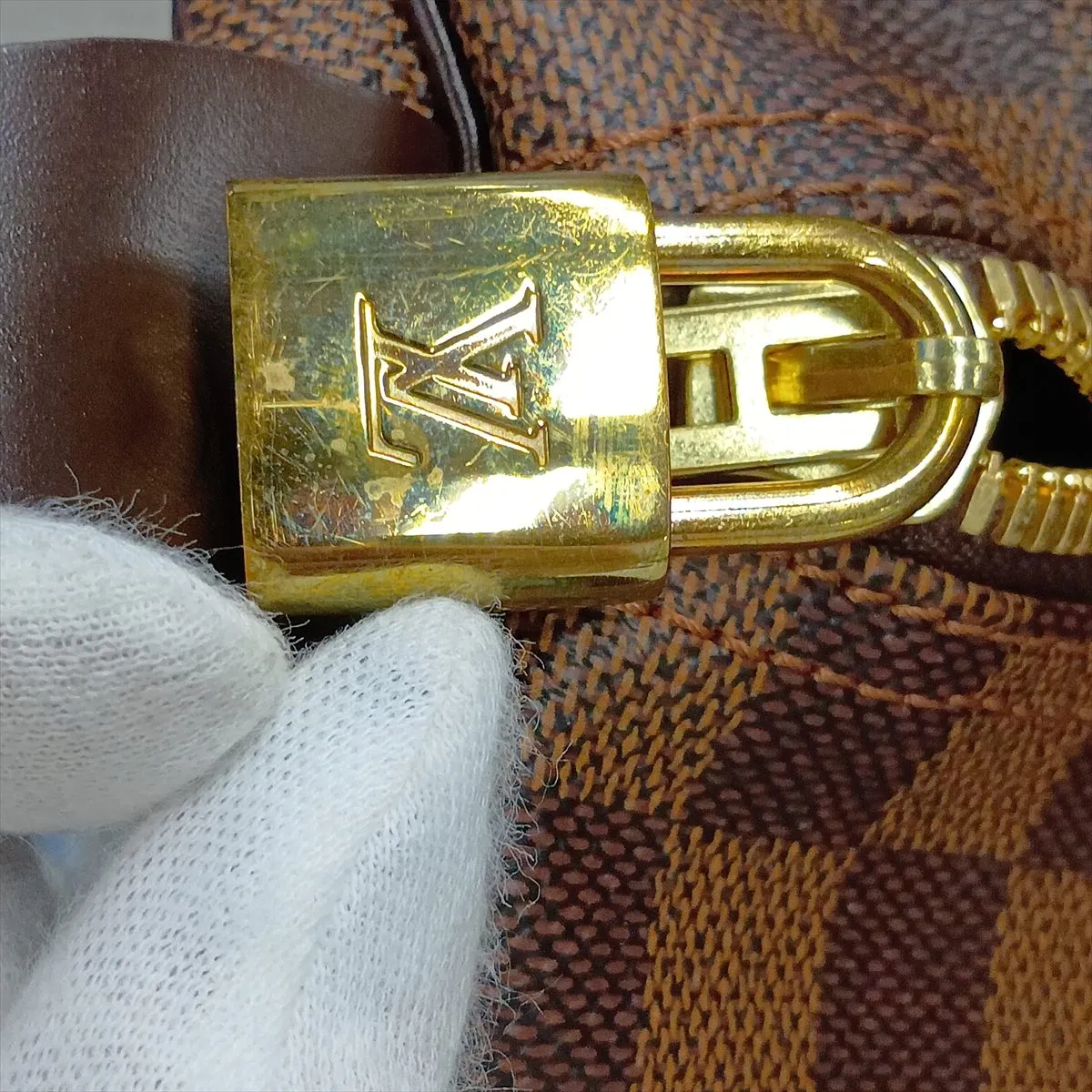 Damier Keepall 50 N41427 MB3170 Brown — view 12