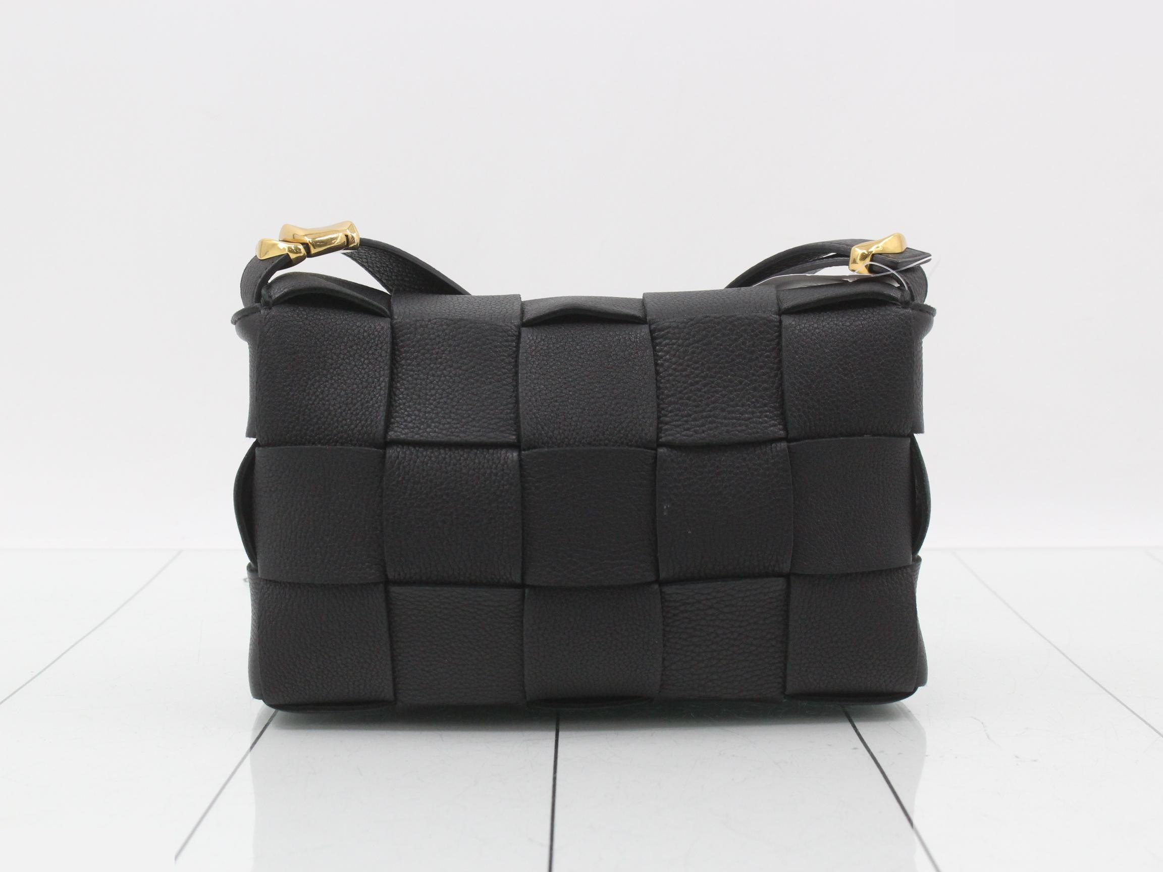 Intrecciato Cassette Shoulder Bag — view 2