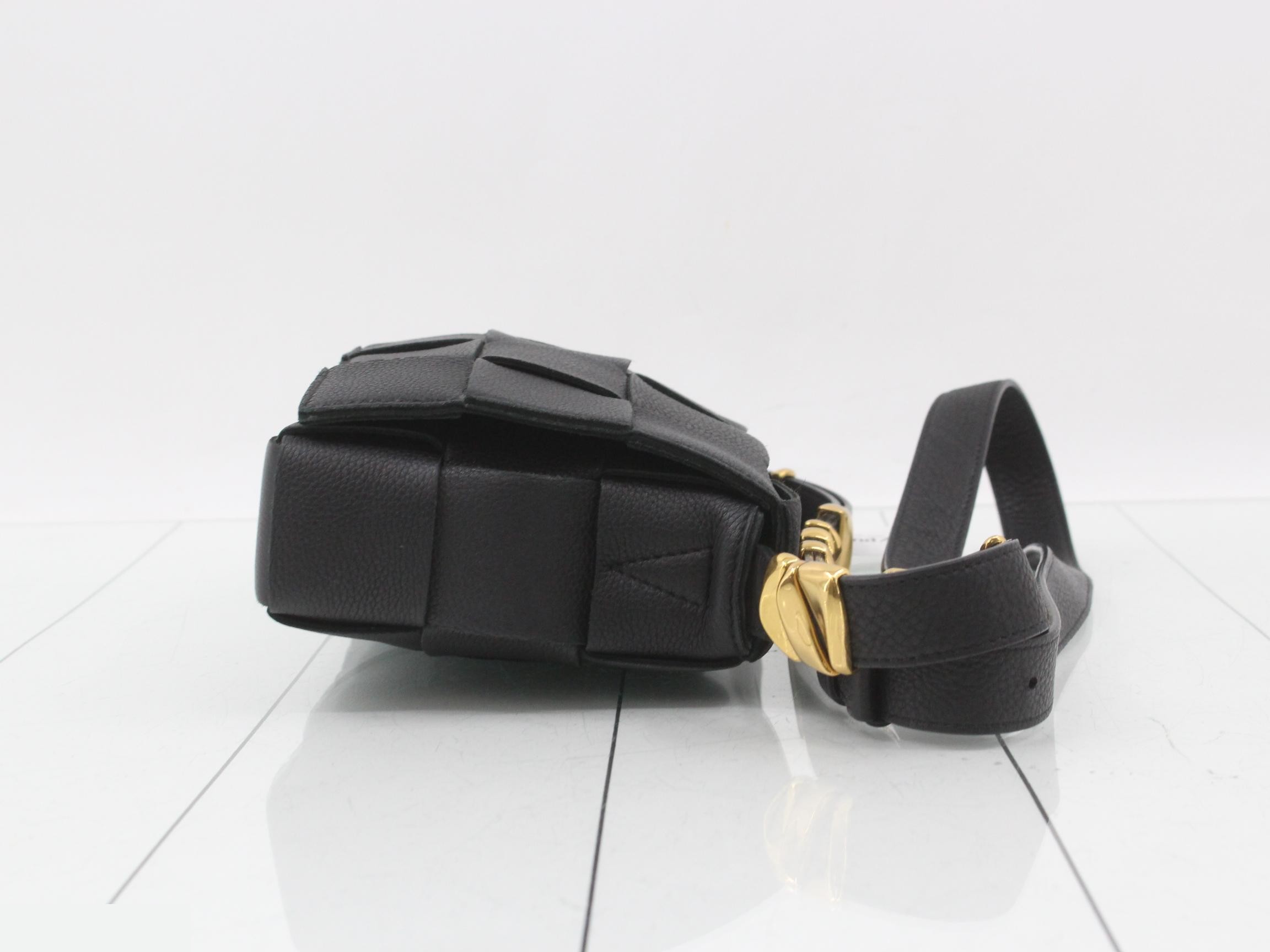 Intrecciato Cassette Shoulder Bag — view 3