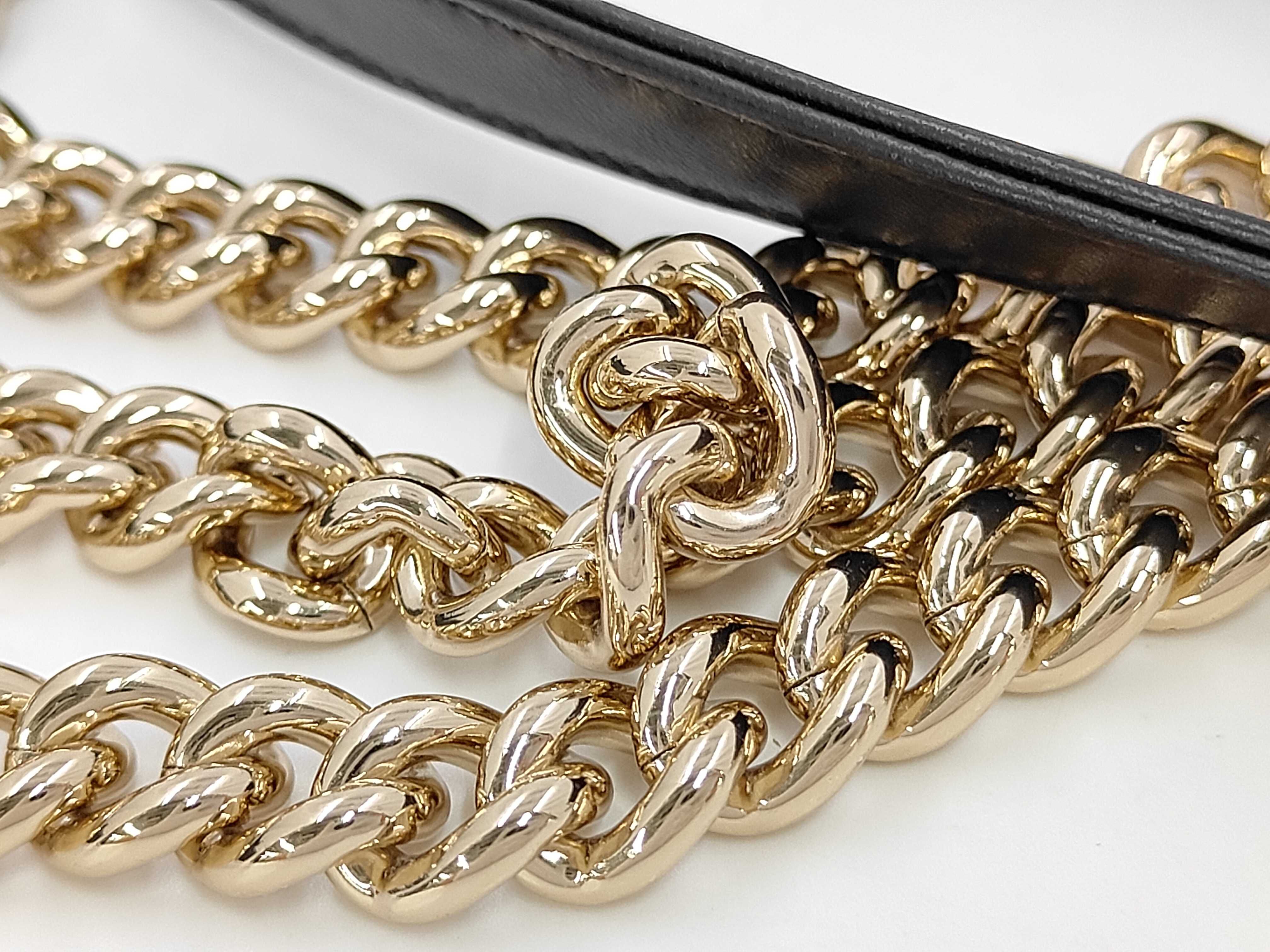 Boy Chanel Chain Shoulder Bag, Black Lambskin, Gold Hardware, Matelassé Bag — view 7