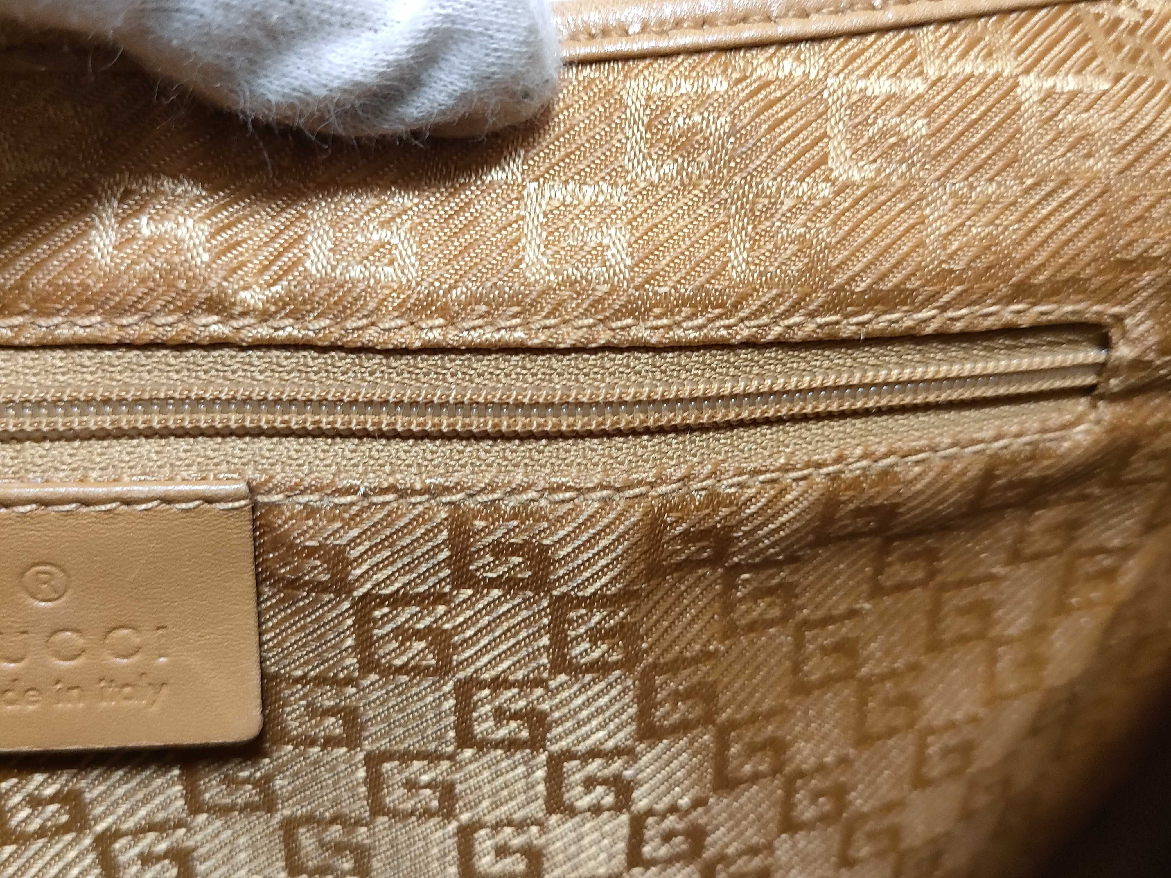 Bamboo Jackie Suede x Leather Handbag 001・4060・002058 Shoulder Bag — view 6