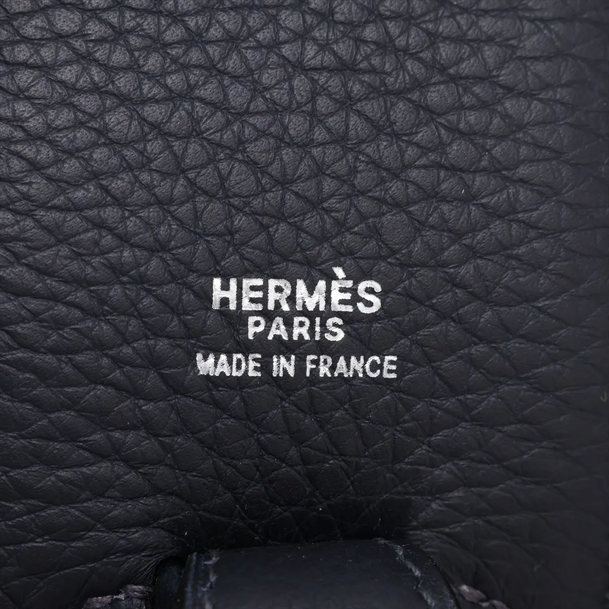 Hermès Intercity Vanity, Taurillon Clemence leather, Blue Indigo, Silver hardware, E: 2001 — view 14