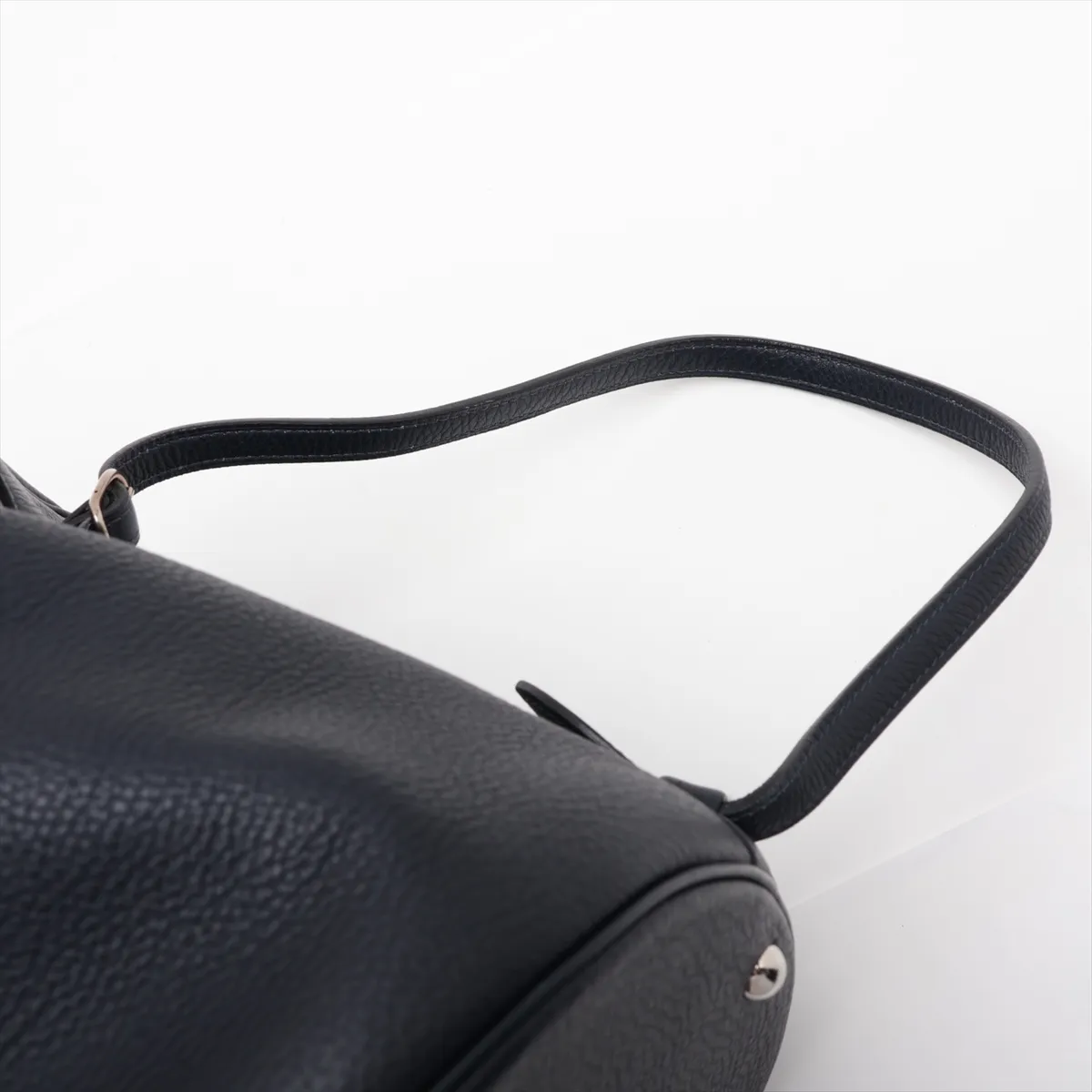 Hermès Intercity Vanity, Taurillon Clemence leather, Blue Indigo, Silver hardware, E: 2001 — view 7