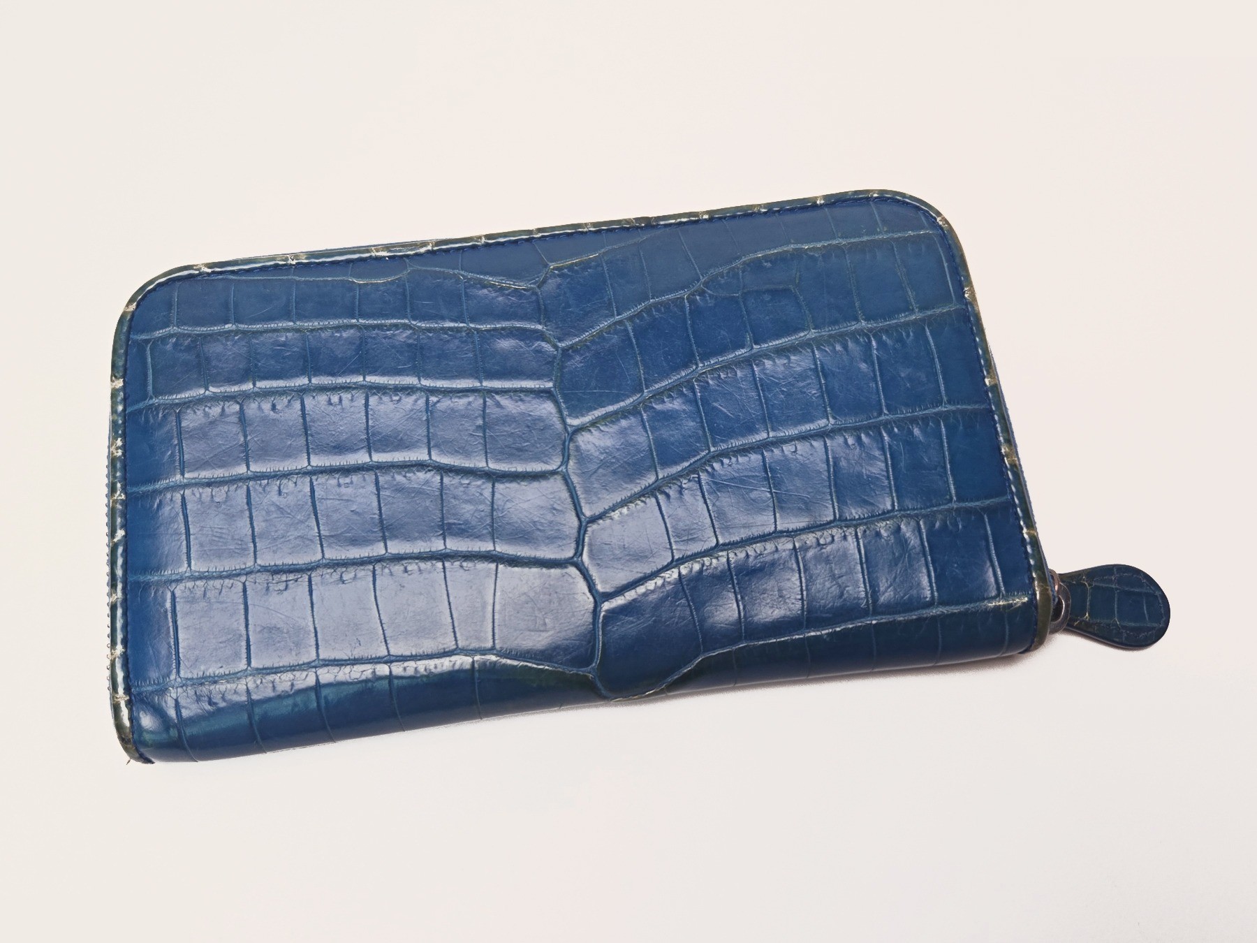 Crocodile long wallet — view 3