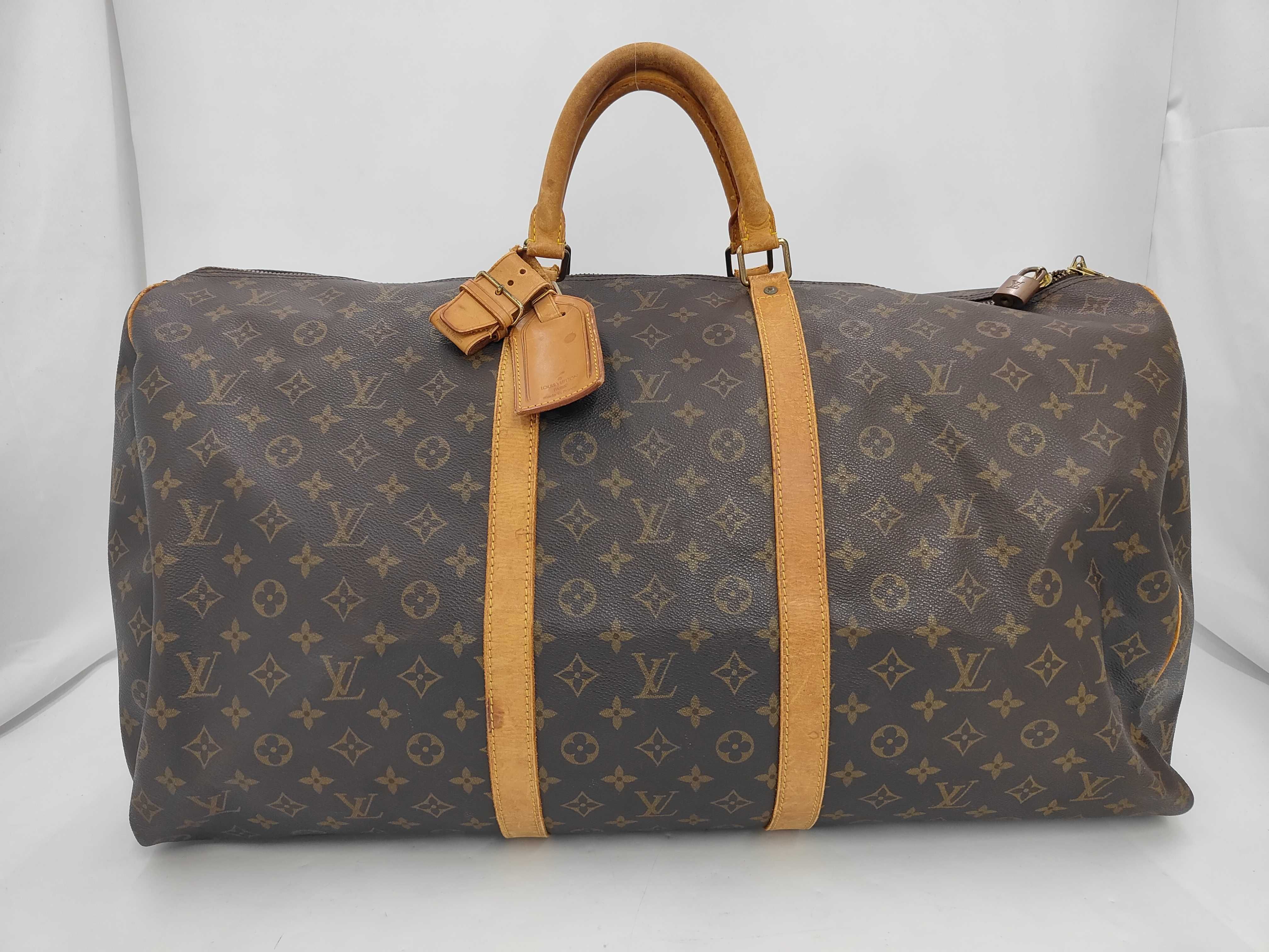 Monogram Brand Bag Keepall Bandoulière 60VI1922 Boston Bag