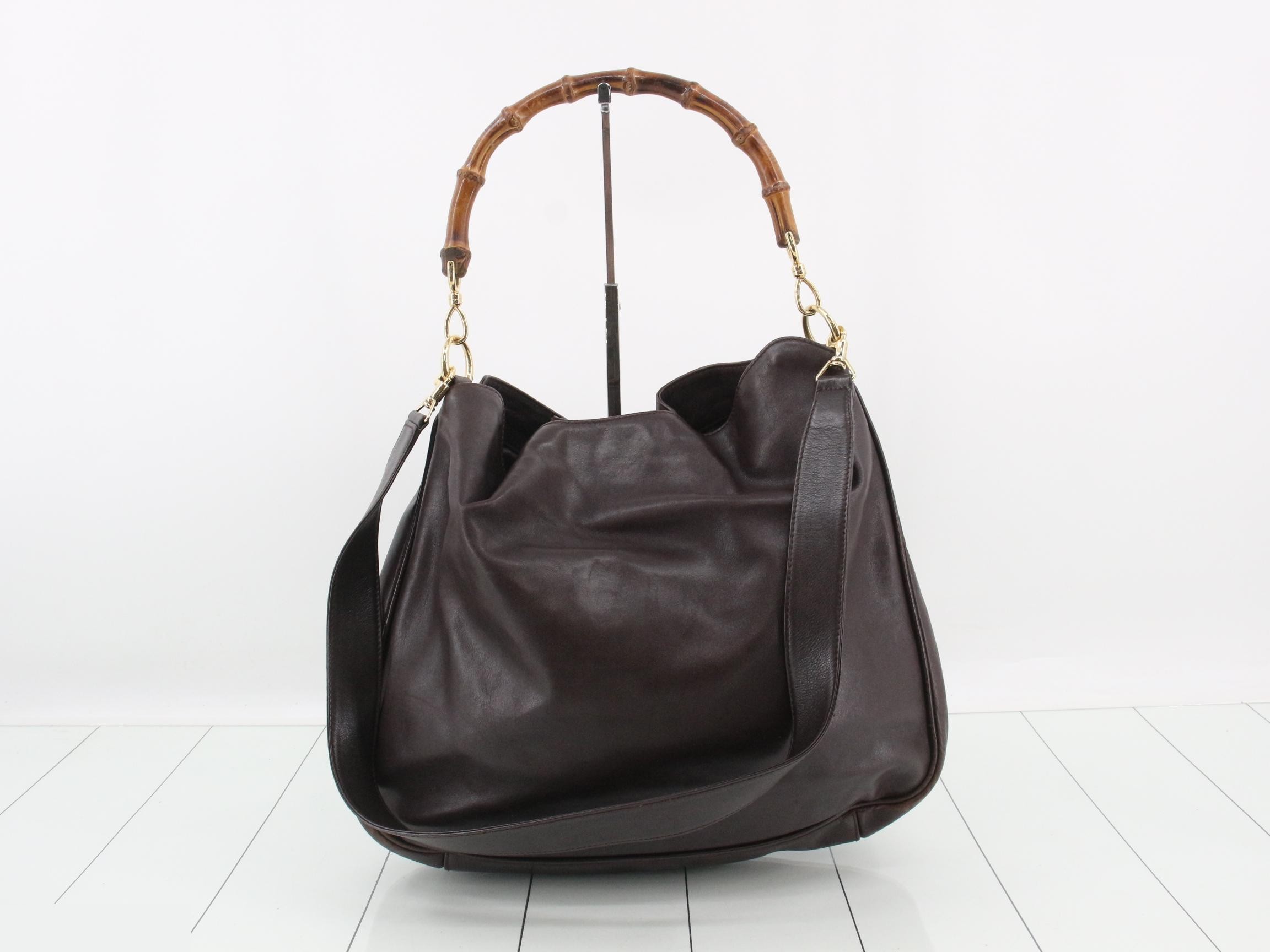 Bamboo Leather 2-Way Semi-Shoulder/Handbag — view 2