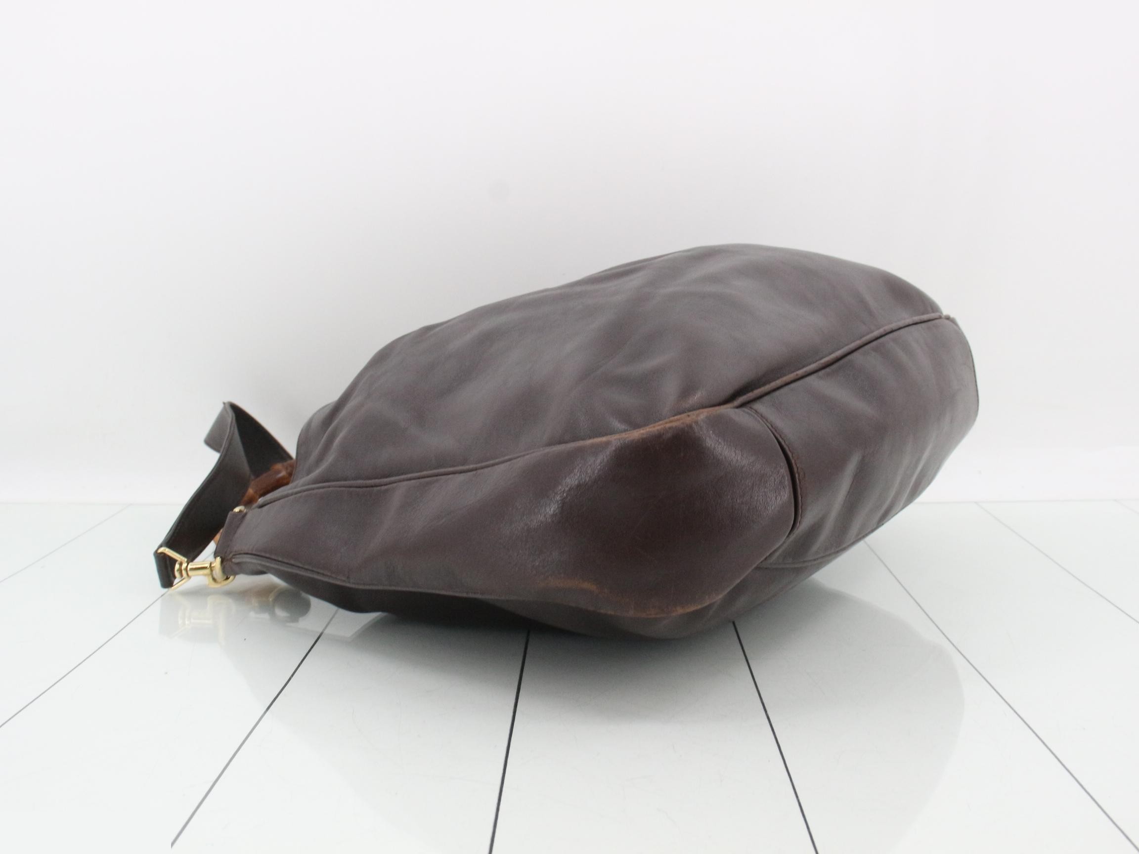 Bamboo Leather 2-Way Semi-Shoulder/Handbag — view 5