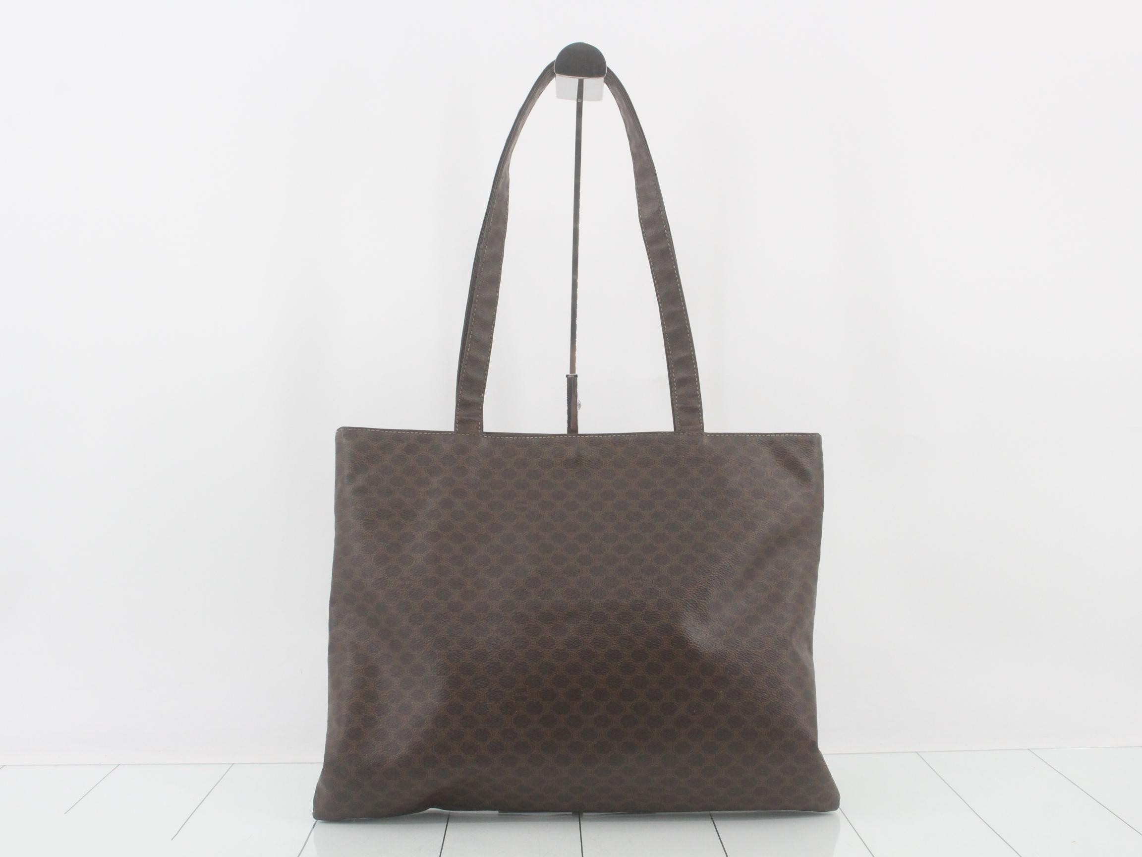 Macadam Tote Bag, Brown, PVC — view 2