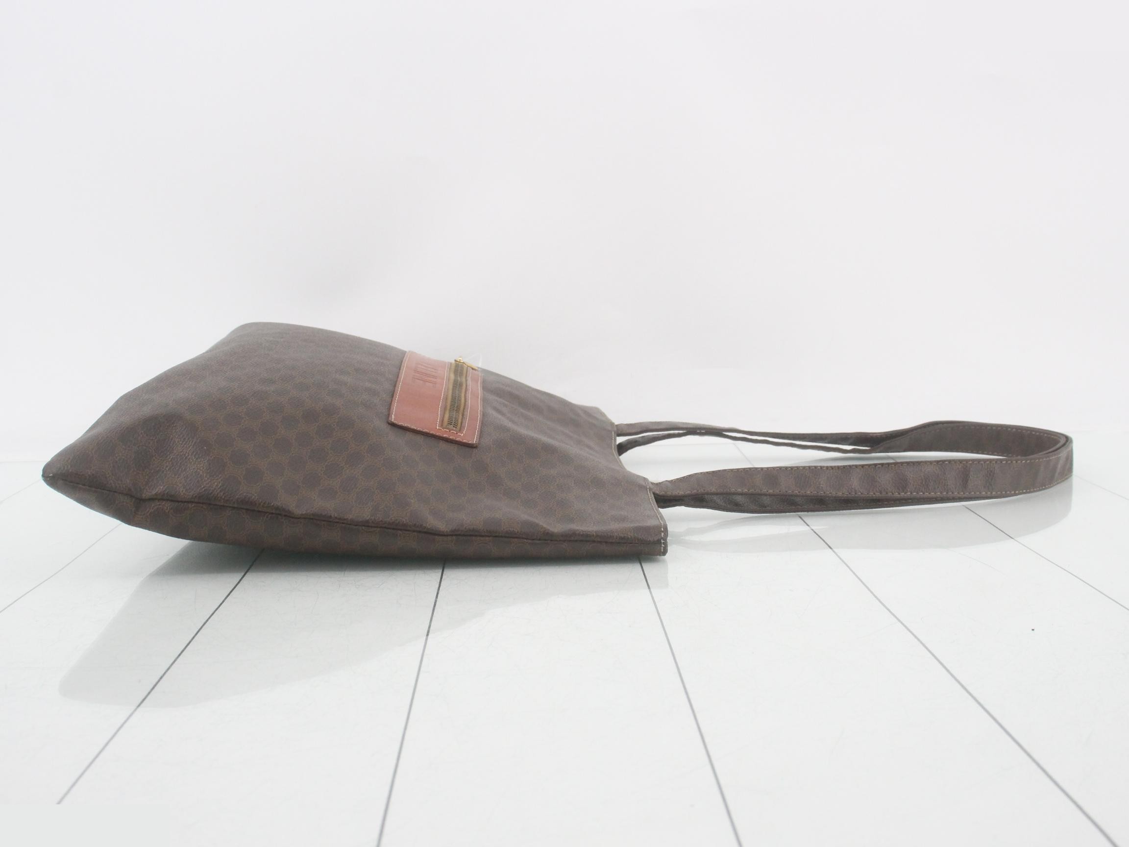Macadam Tote Bag, Brown, PVC — view 3