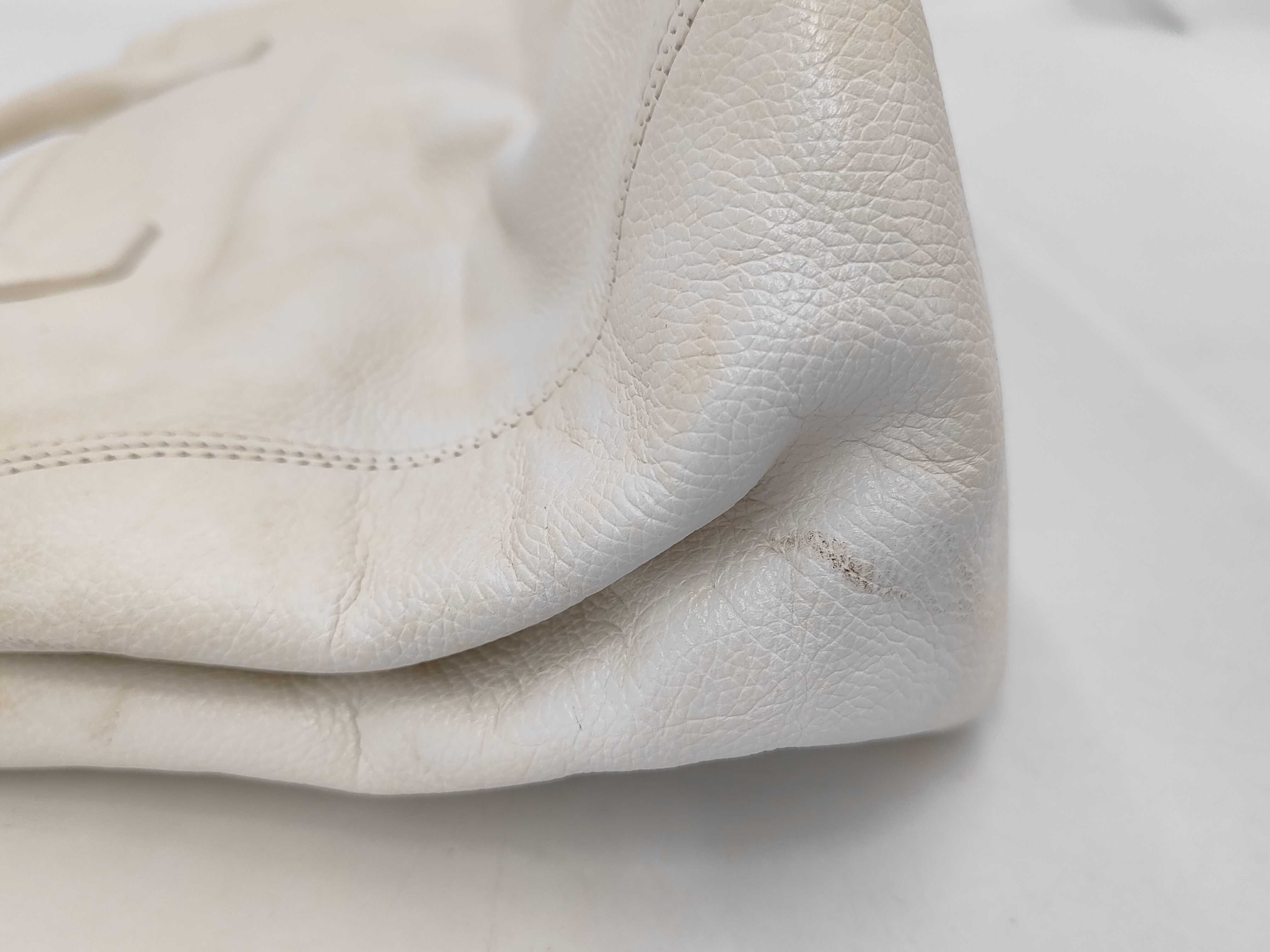 Executive Tote Leather, White, Series 10s, Tote Bag with Pouch — view 14