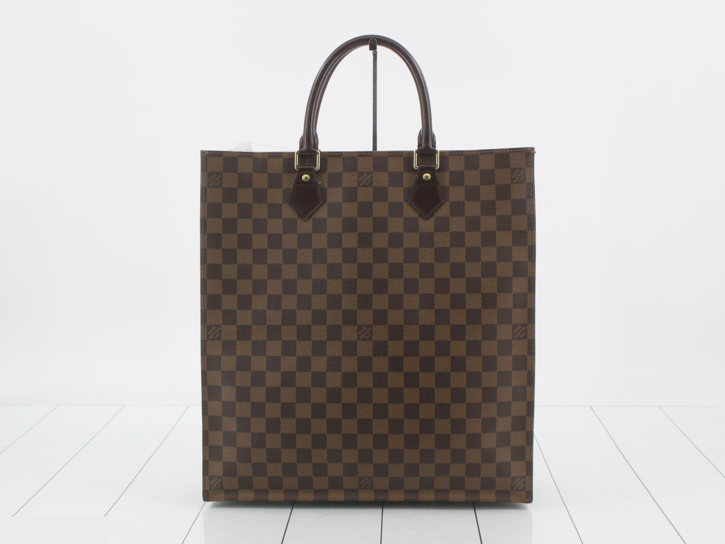 Damier Sac Plat Tote Bag — view 2