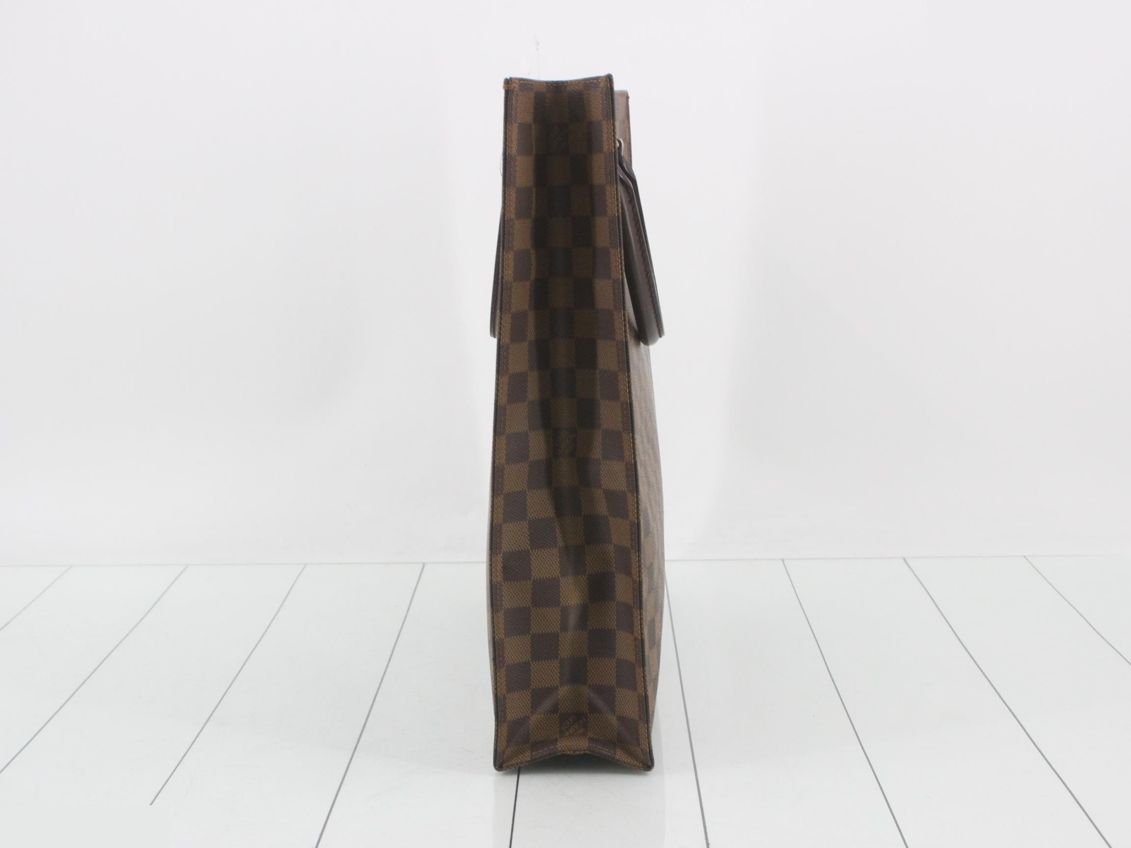 Damier Sac Plat Tote Bag — view 3
