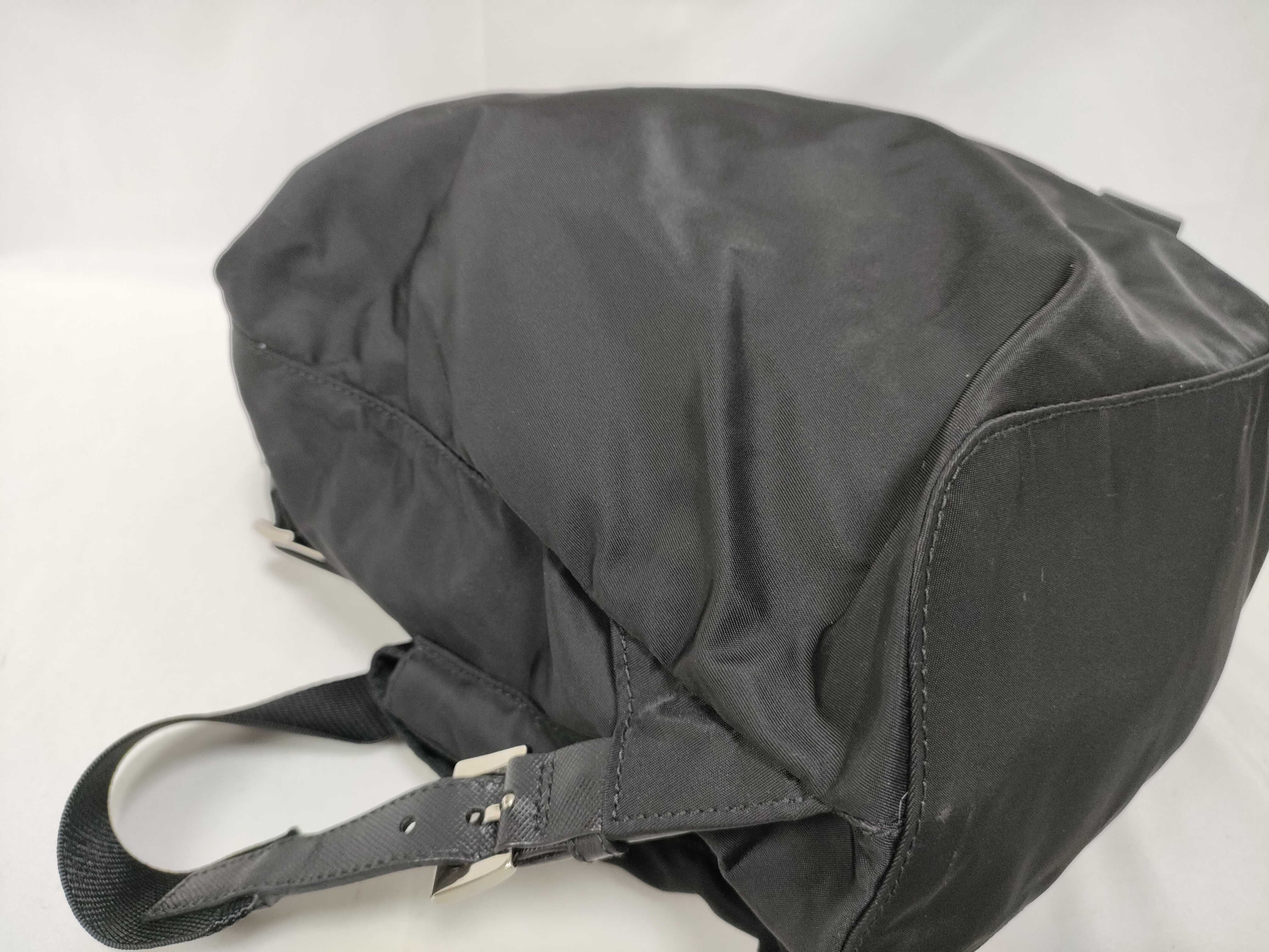 ID- Tessuto Nylon & Leather Backpack Black 1BZ67 Backpack — view 5